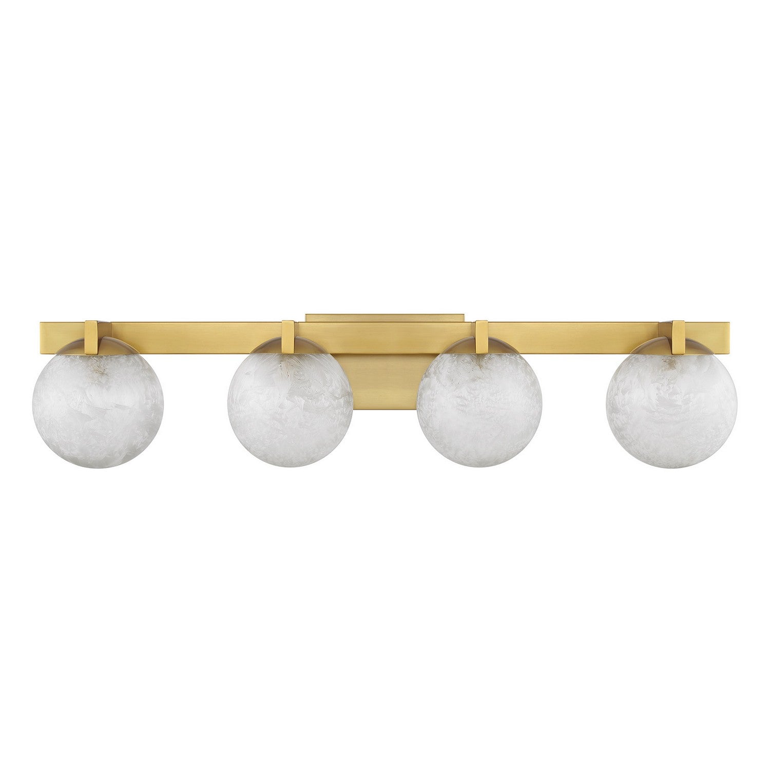Savoy House - 8-1017-4-322 - Four Light Bathroom Vanity - Darien - Warm Brass