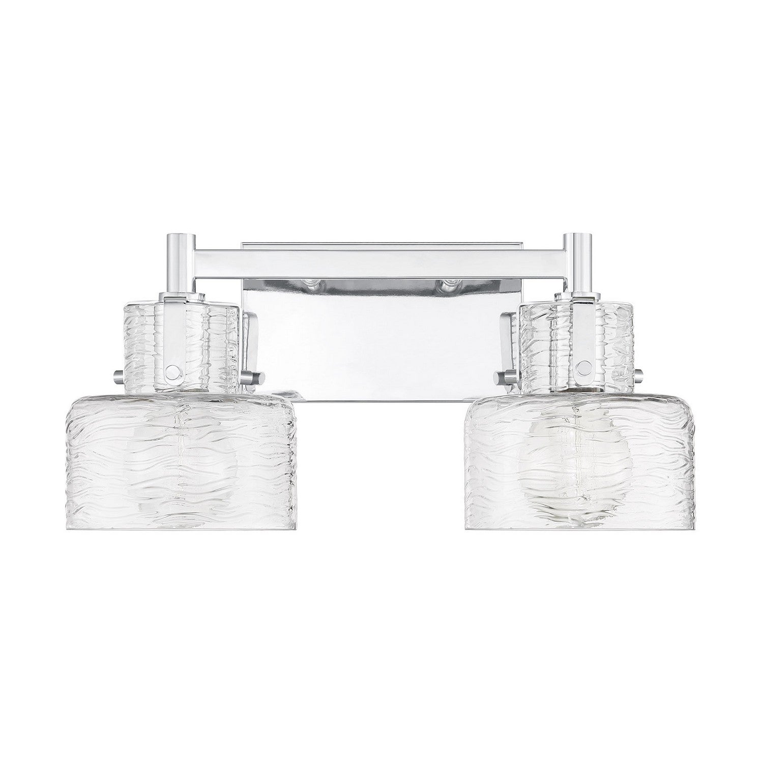 Savoy House - 8-1030-2-11 - Two Light Bathroom Vanity - Dover - Chrome