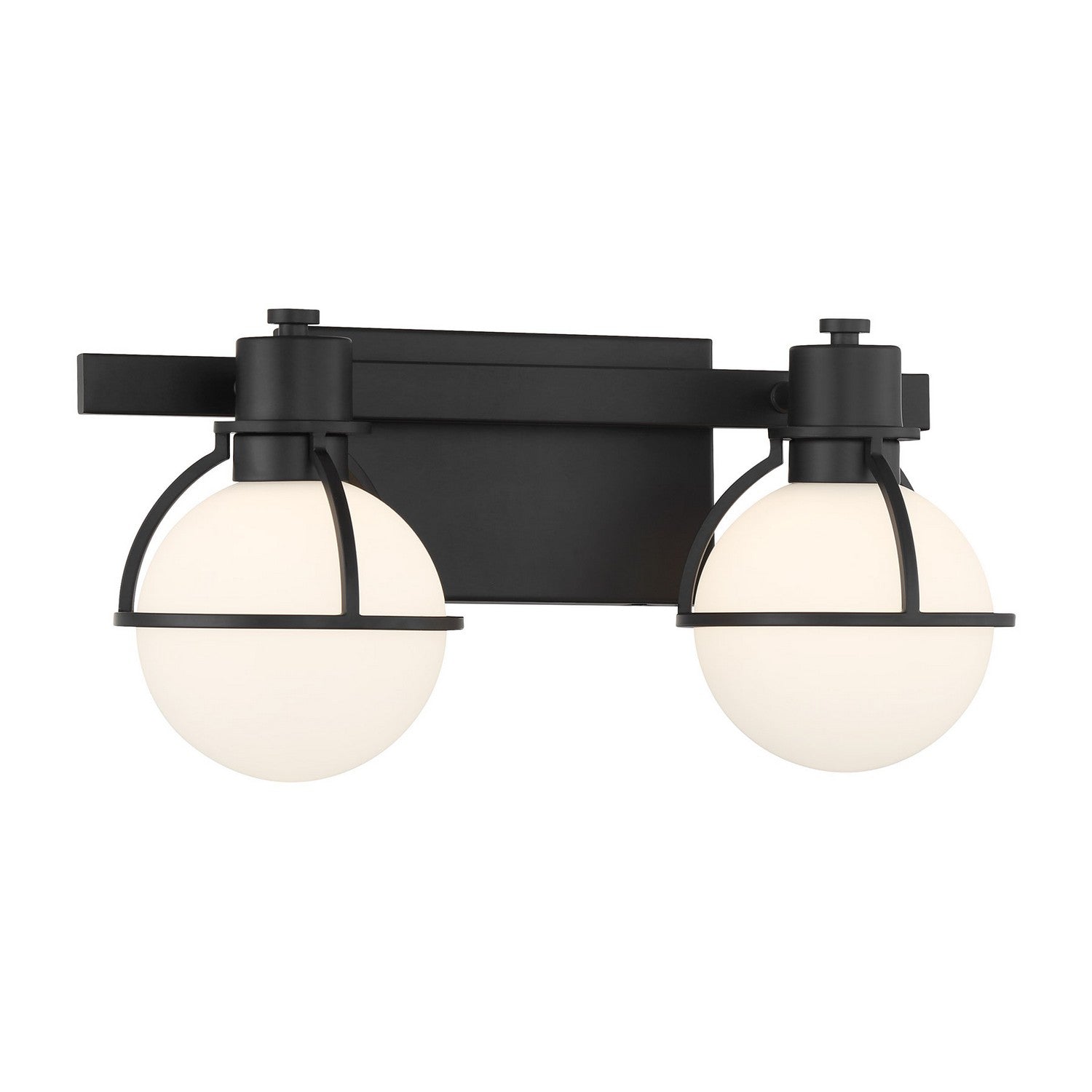 Savoy House - 8-1060-2-BK - Two Light Bathroom Vanity - Pierce - Matte Black