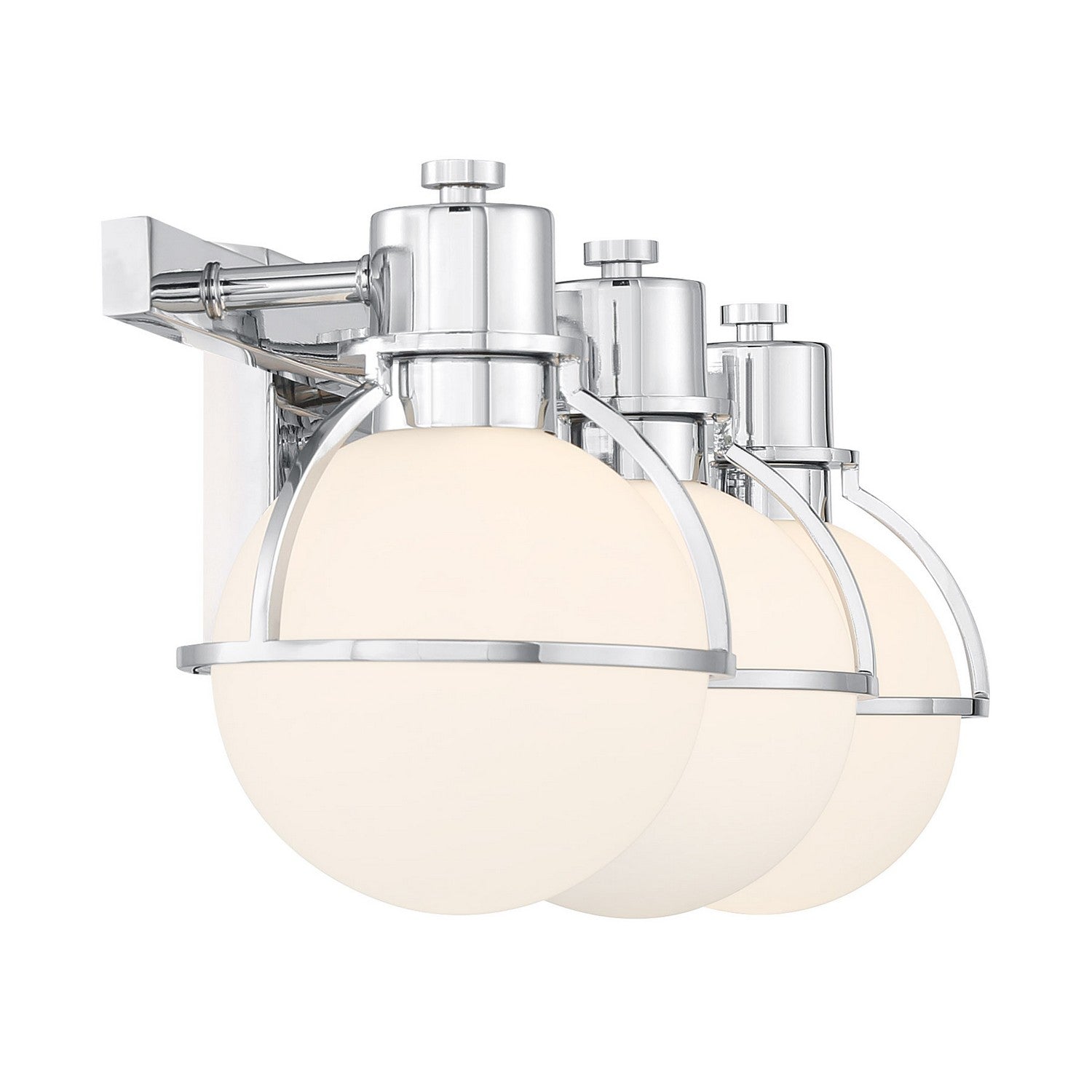 Savoy House - 8-1060-3-11 - Three Light Bathroom Vanity - Pierce - Chrome