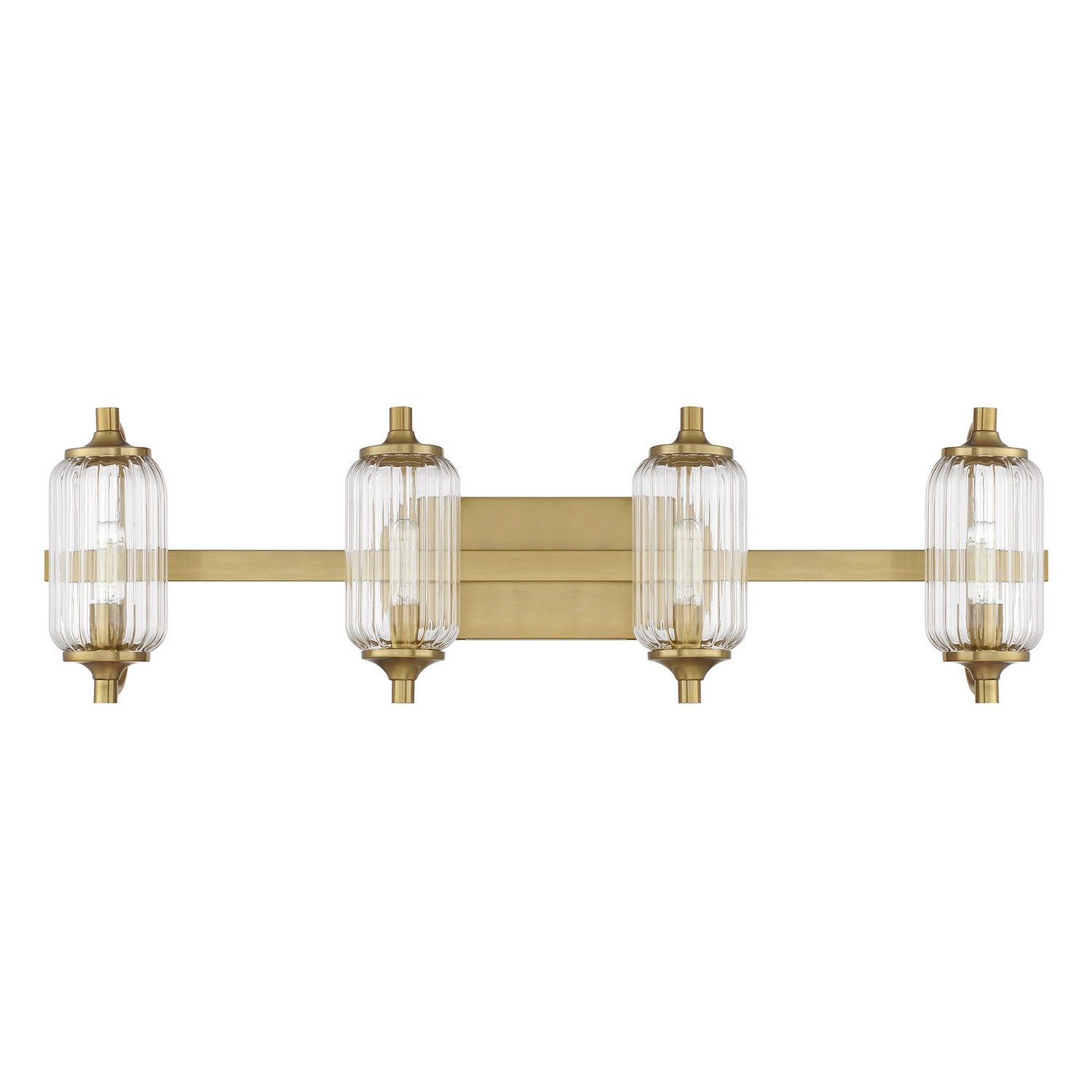 Savoy House - 8-3024-4-322 - Four Light Bathroom Vanity - Holton - Warm Brass