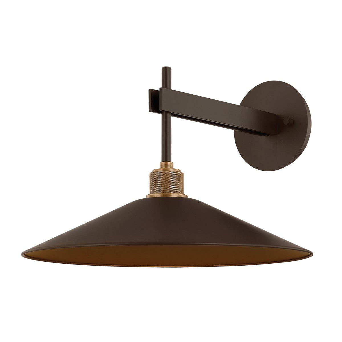 Troy Lighting Canada - B7811-PBR/BRZ - LED Wall Sconce - Harac - Patina Brass/Bronze