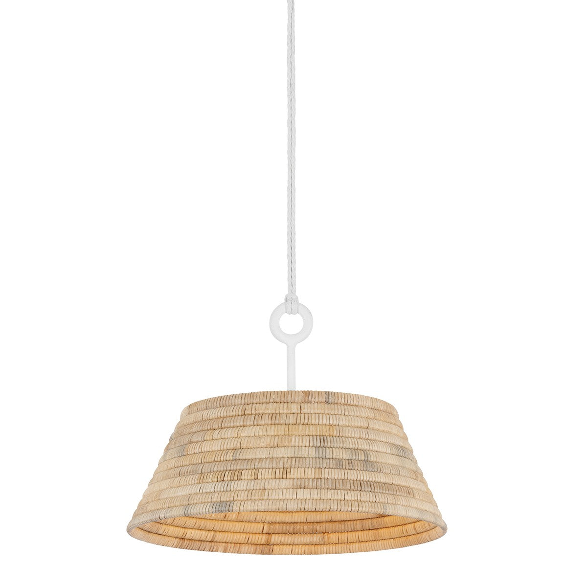Troy Lighting Canada - F2824-GSW - Une lampe Suspension - Séquoia - Gesso Blanc