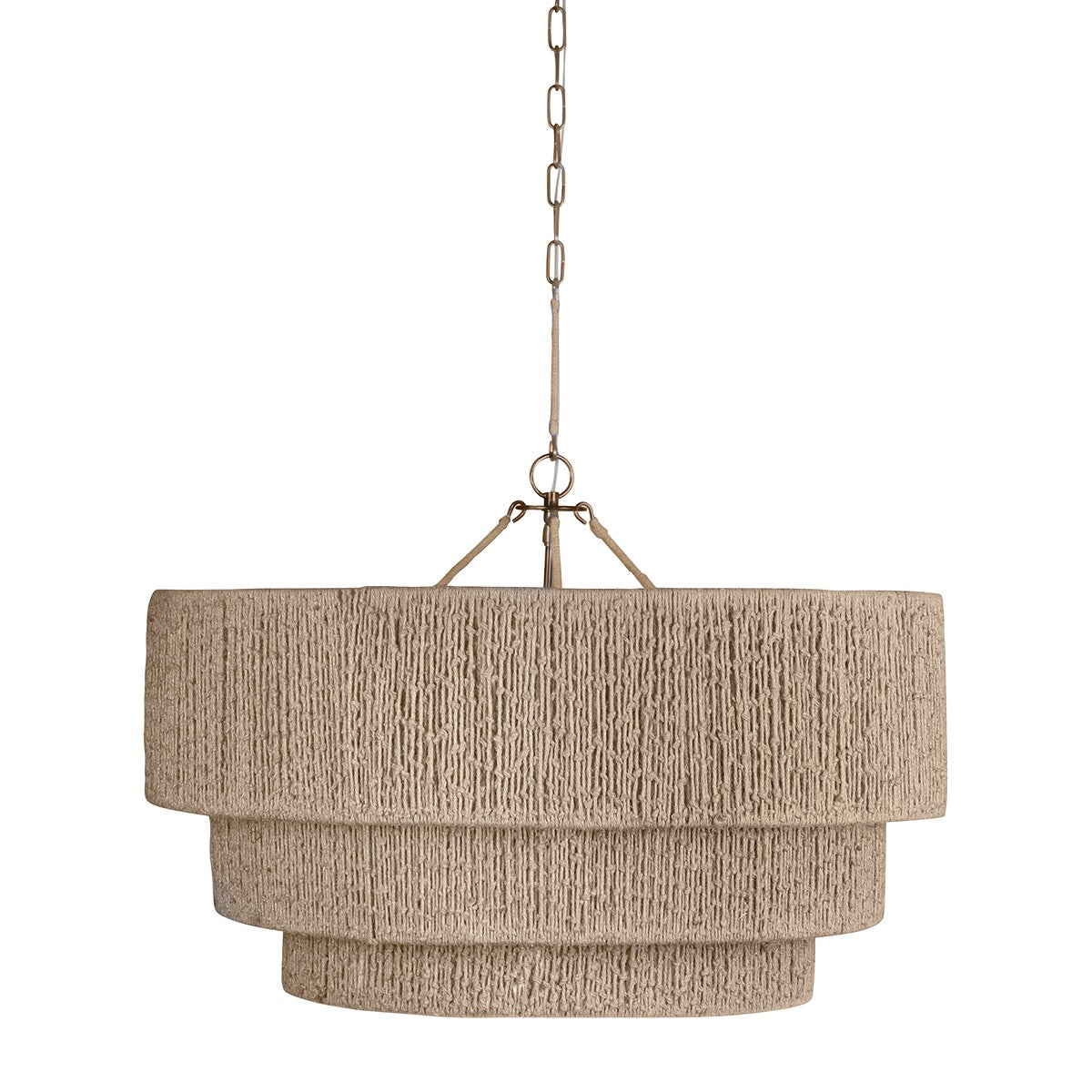 Troy Lighting Canada - F5934-PBR - One Light Chandelier - Reza - Patina Brass
