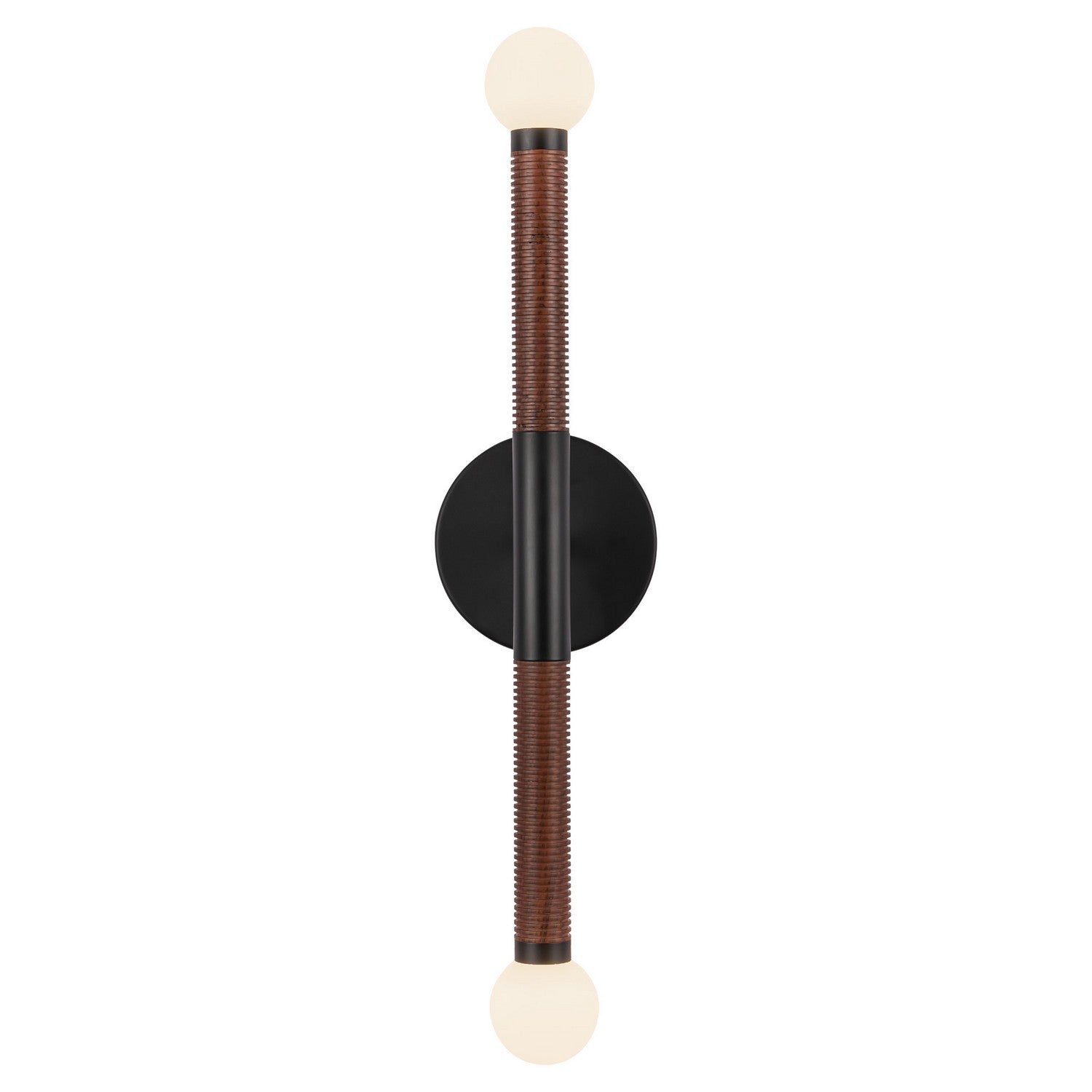 Alora Canada - WV612223MBOP-UNV - LED Wall/Vanity - Arden - Matte Black/Opal Glass