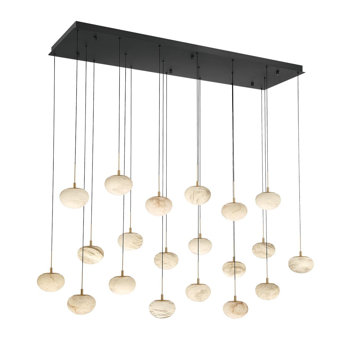 Lib & Co. Canada - 12247-02 - LED Chandelier - Calcolo - Matte Black