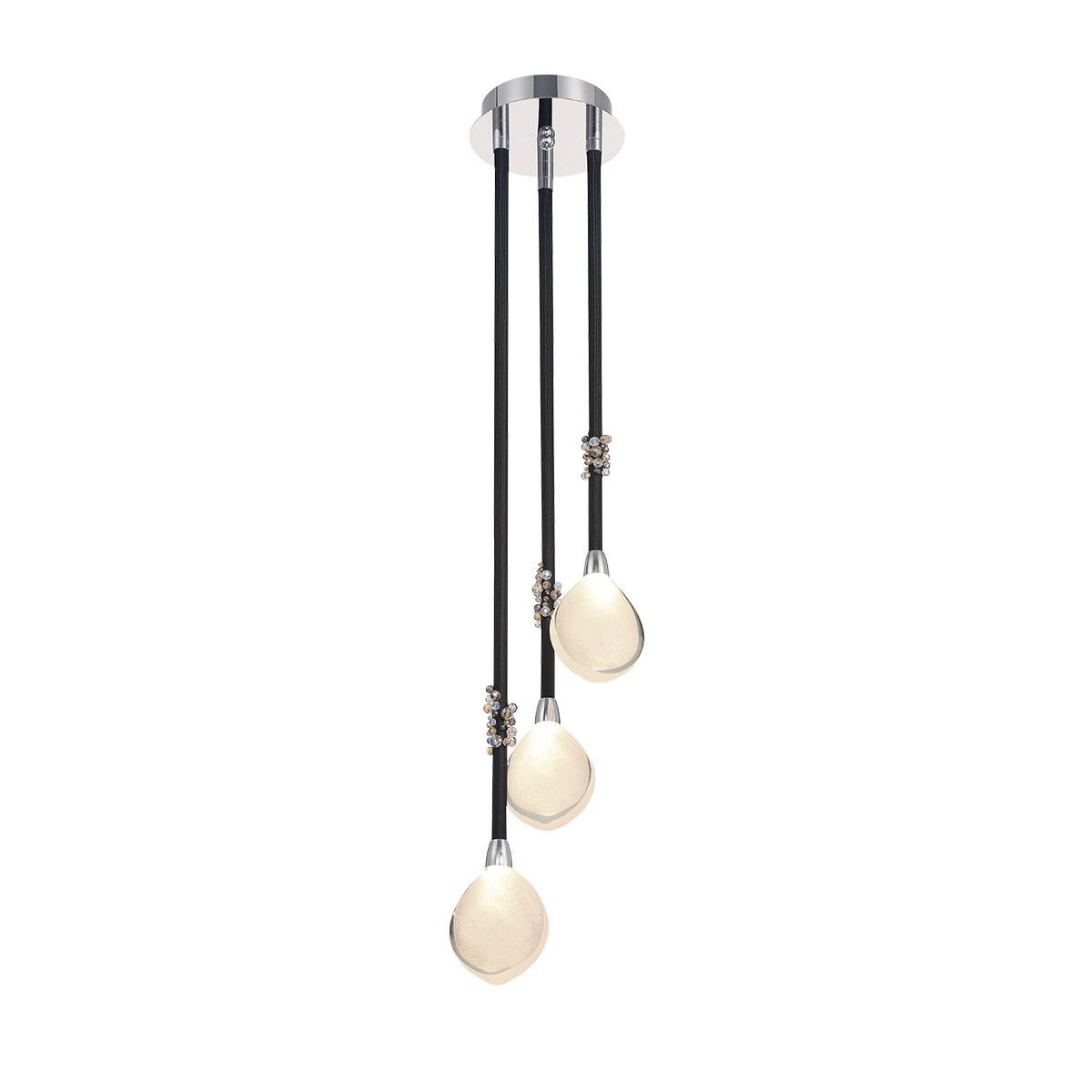 Lib & Co. Canada - 12064-02 - LED Pendant - Bellissima - Black Sleeves