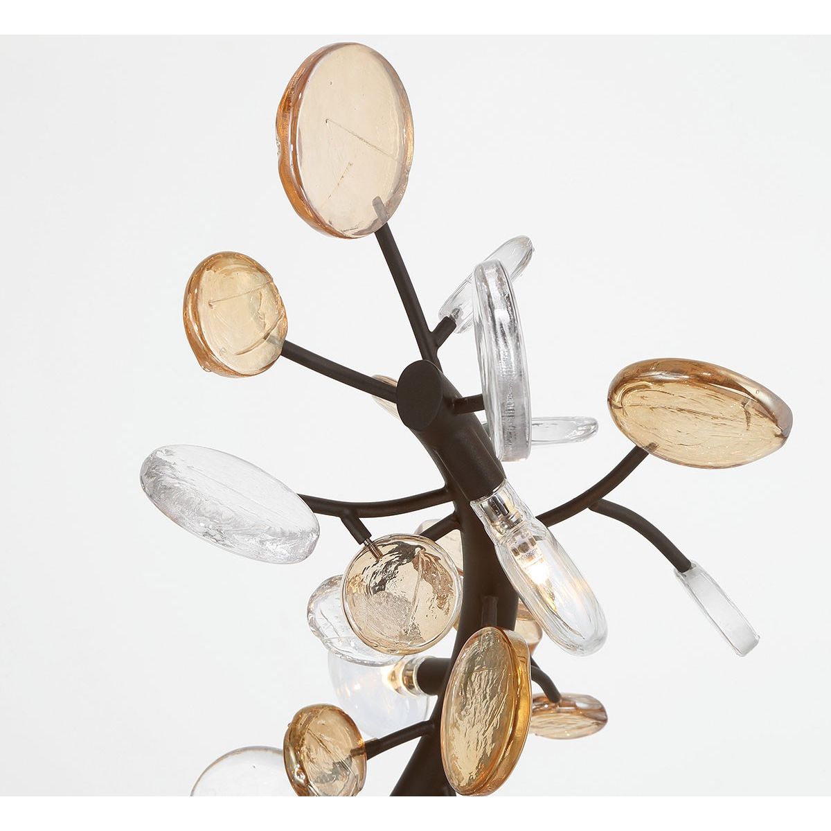 Lib & Co. Canada - 12222-043 - LED Chandelier - Pisa - Black with Gold Accent