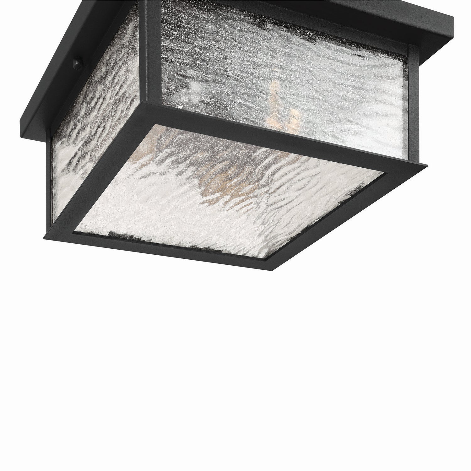 Artcraft Canada - AC9276BK - Lampe extérieure à trois lampes Plafonnier - Estate - Noir, Laiton