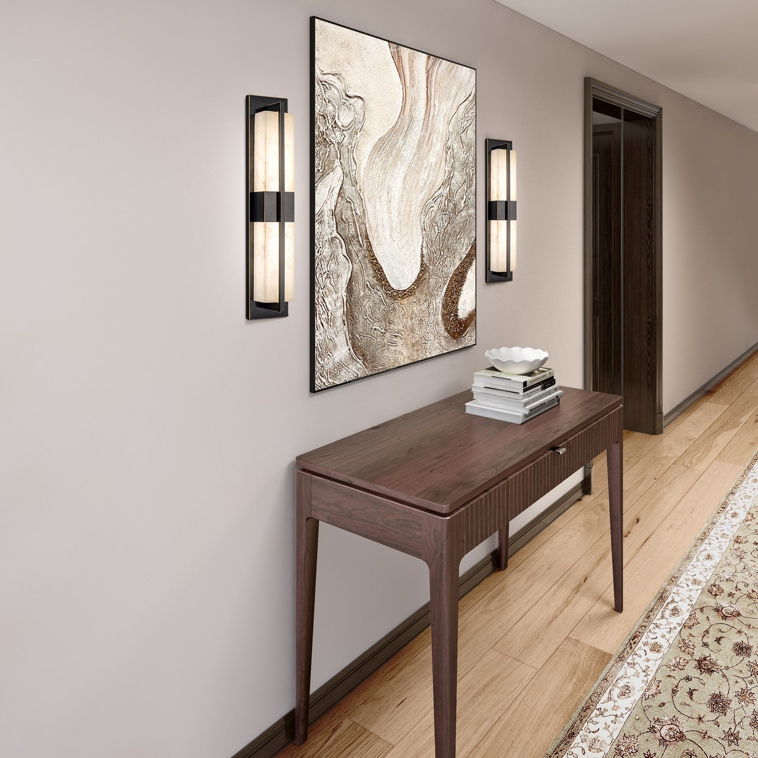 Artcraft Canada - AC11776BZ - LED Wall Sconce - Briana - Bronze