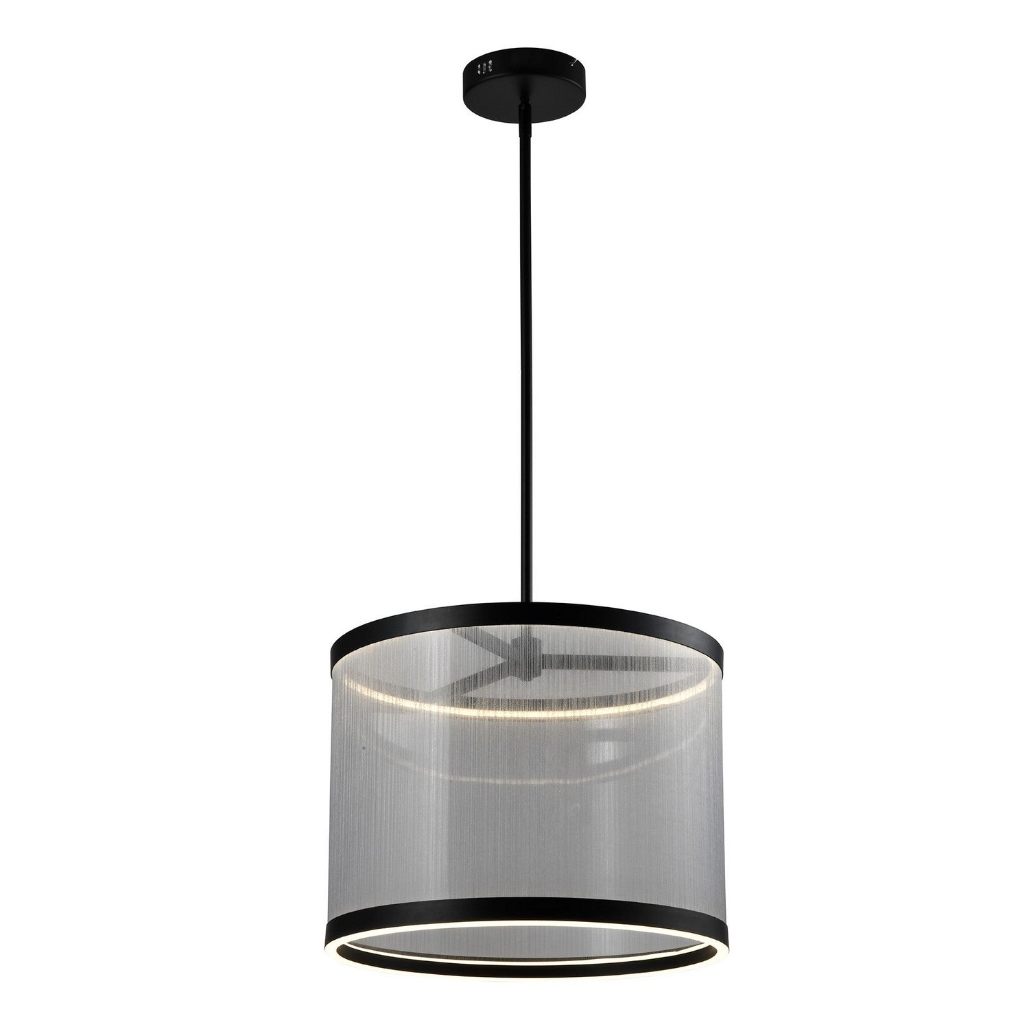 Artcraft Canada - AC11890SL - LED Pendant - Cora - Silver