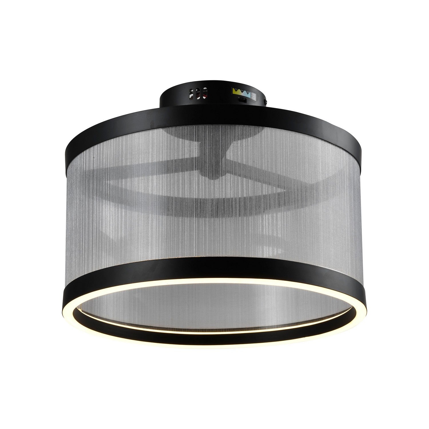 Artcraft Canada - AC11893SL - LED Semi Flush Mount - Cora - Silver