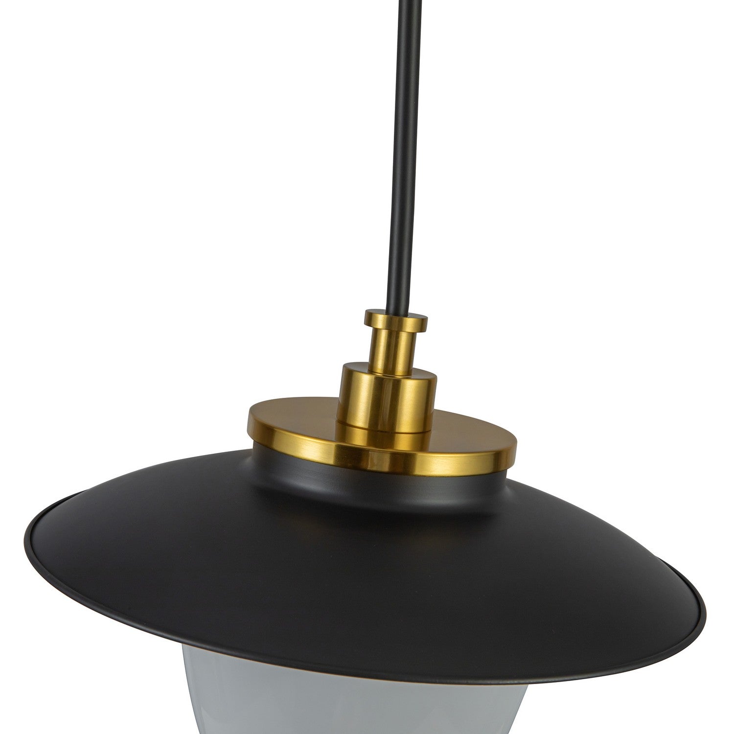 Artcraft Canada - AC11905BB - Une lampe Suspension - Dahlia - Noir
