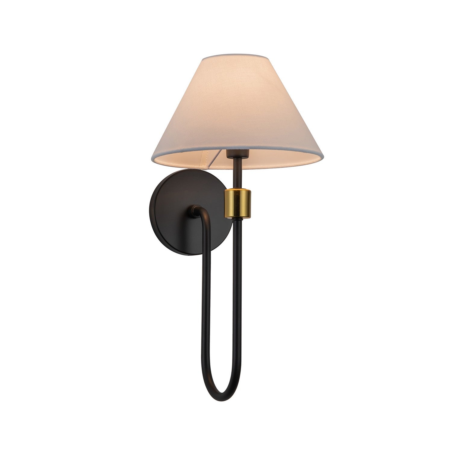 Artcraft Canada - AC12031BB - One Light Wall Sconce - Providence - Black, Brushed Brass