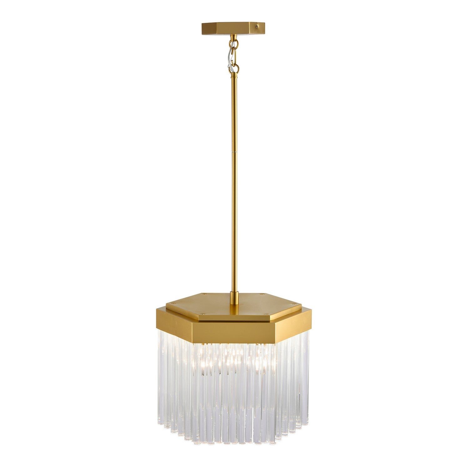 Artcraft Canada - AC12062BR - Three Light Pendant - Emma - Brushed Brass