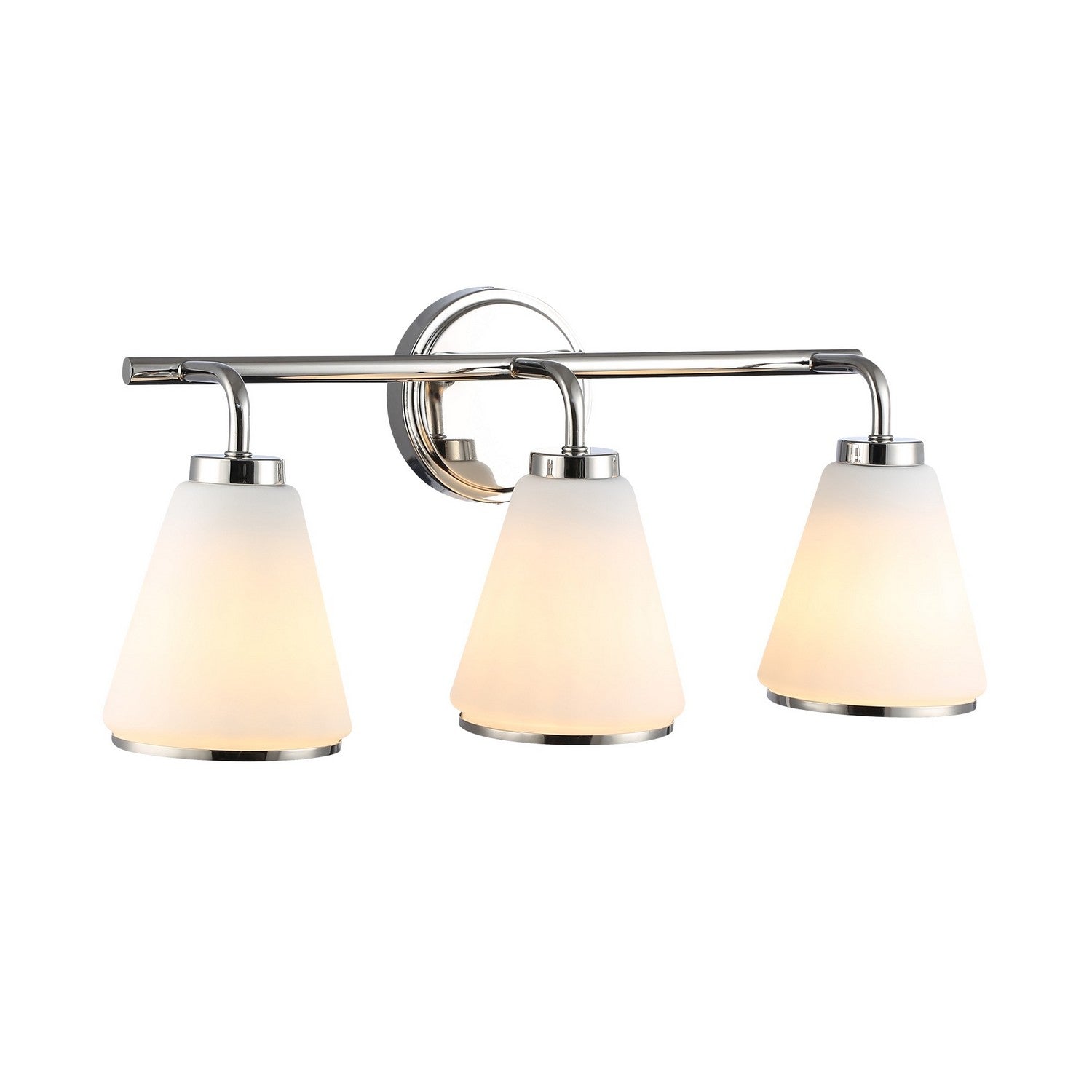 Artcraft Canada - AC12123PN - Meuble-lavabo à trois lumières - Zoey - Nickel poli