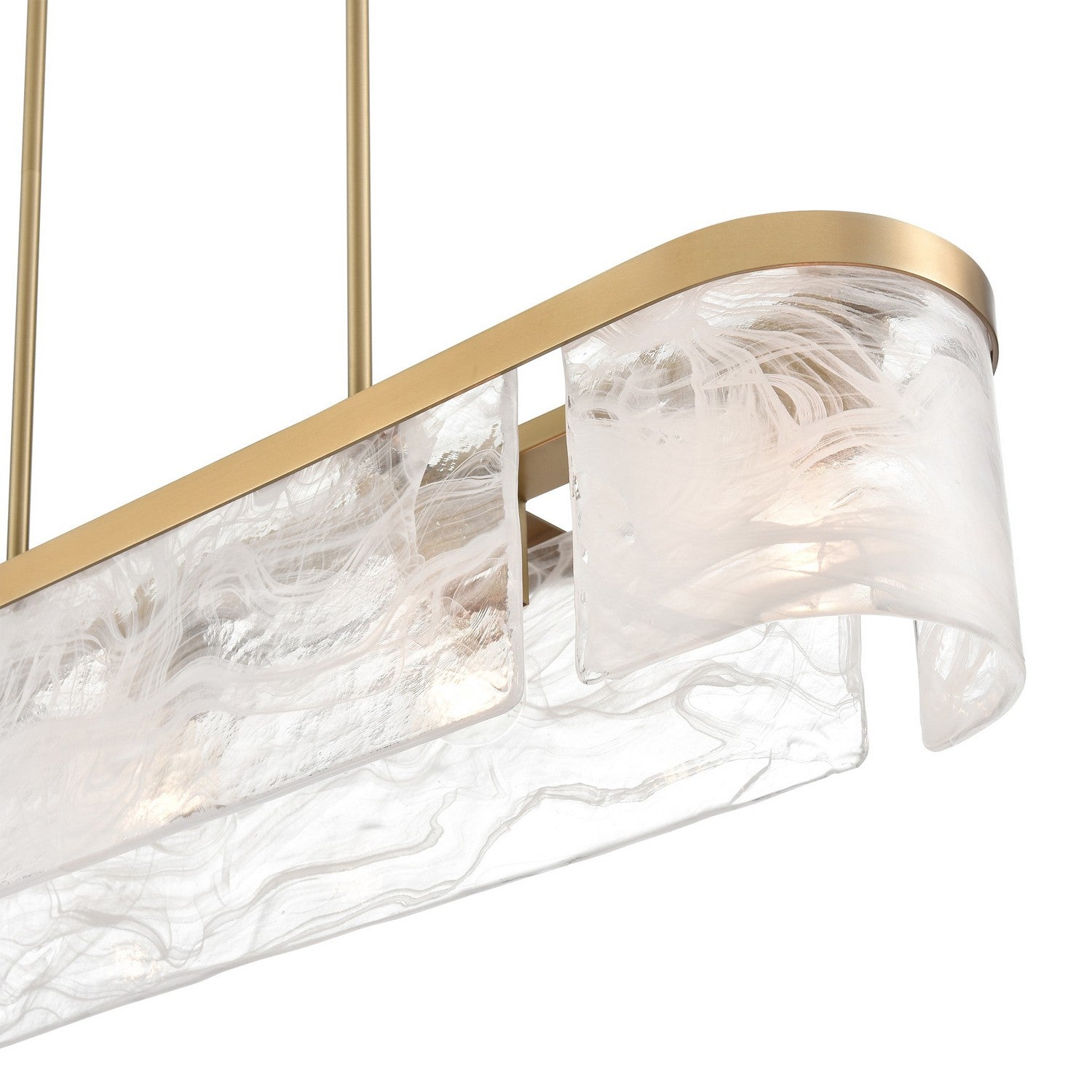 Artcraft Canada - AC12175BR - Île aux six lumières Suspension - Skye - Cuivre