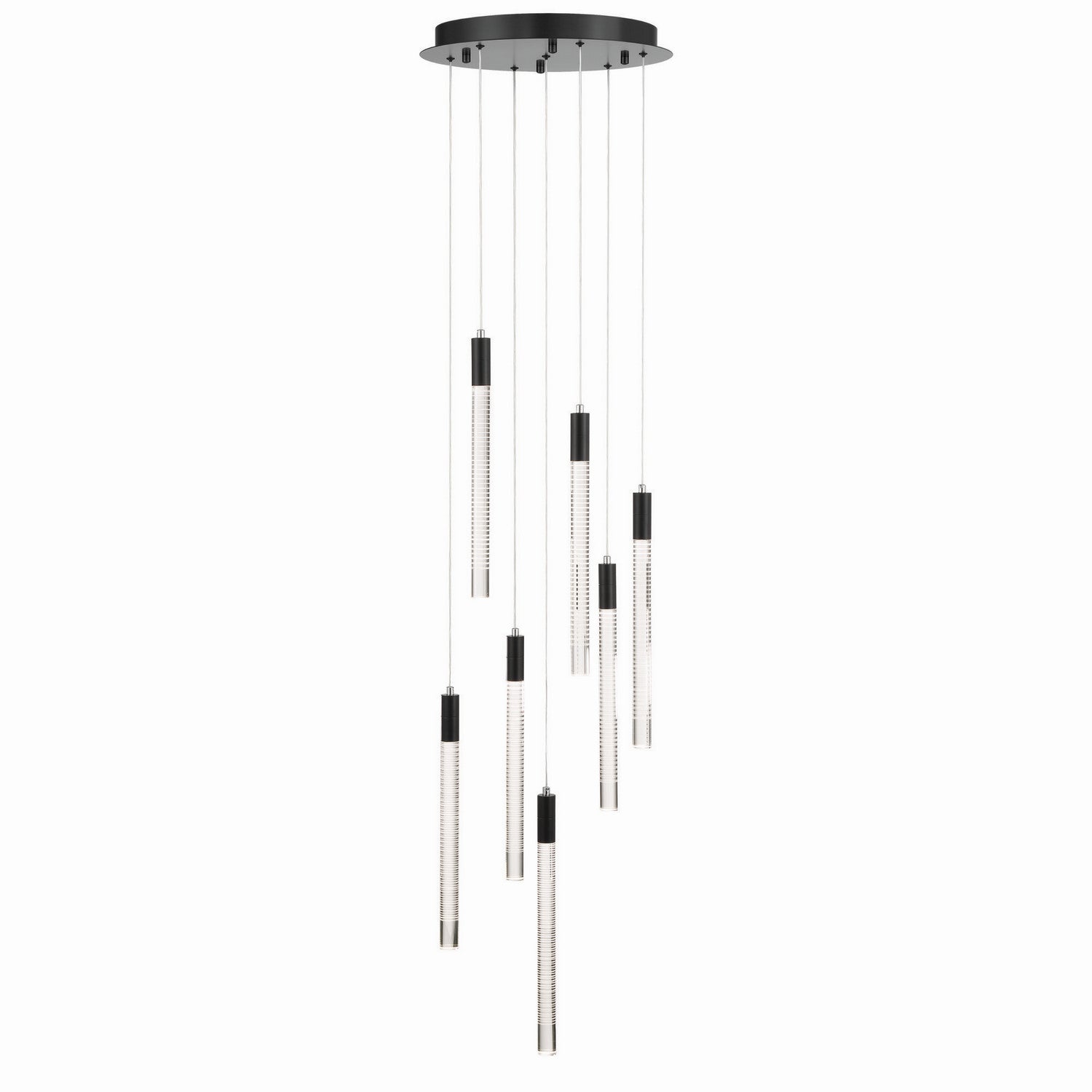 Artcraft Canada - AC12147BK - LED Suspendu - Céline - Noir