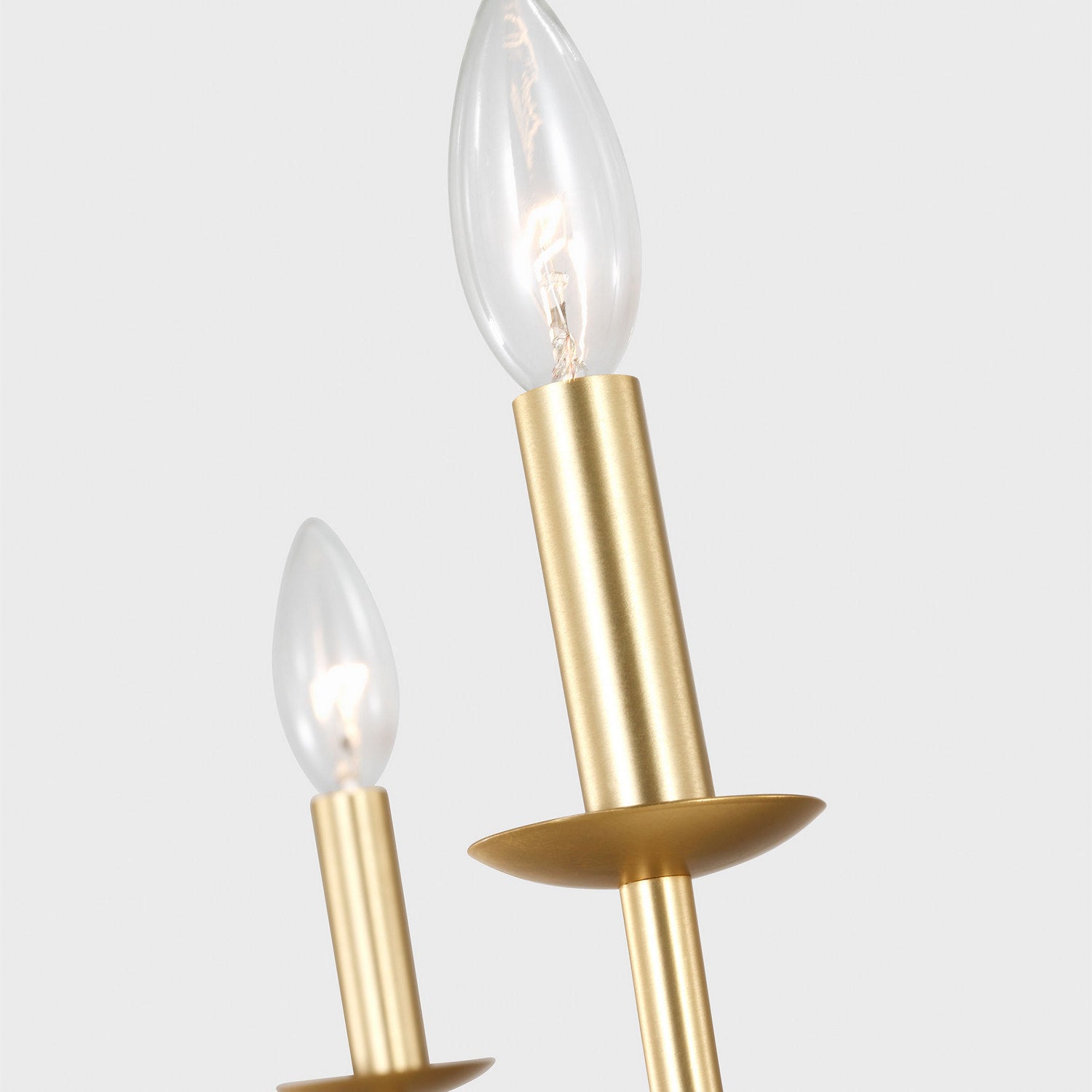 Generation Lighting Canada - GLC1196SB - Six Light Chandelier - Abells - Satin Brass
