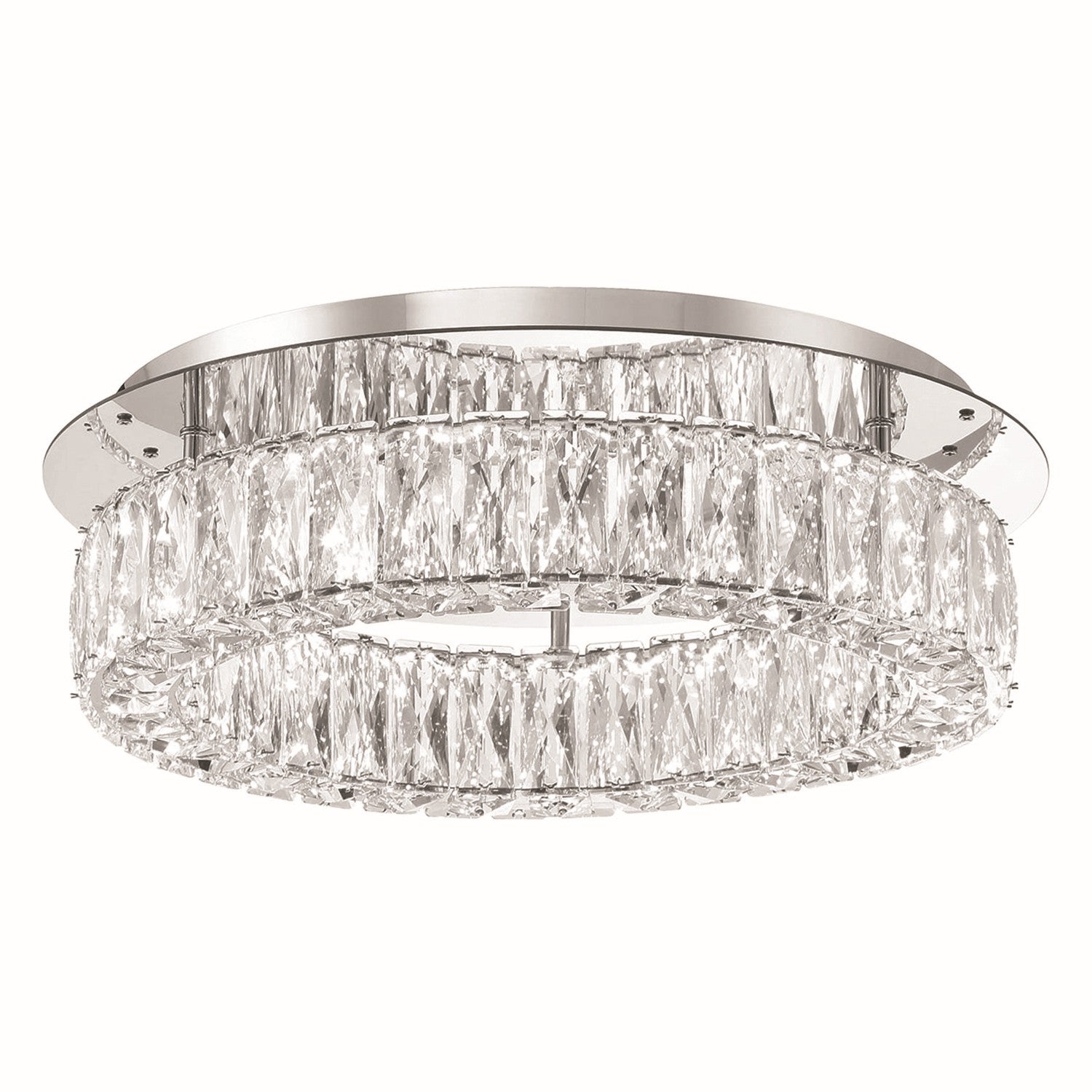Crystorama - ED3551801CH - LED Flush Mount - Kinsley - Polished Chrome
