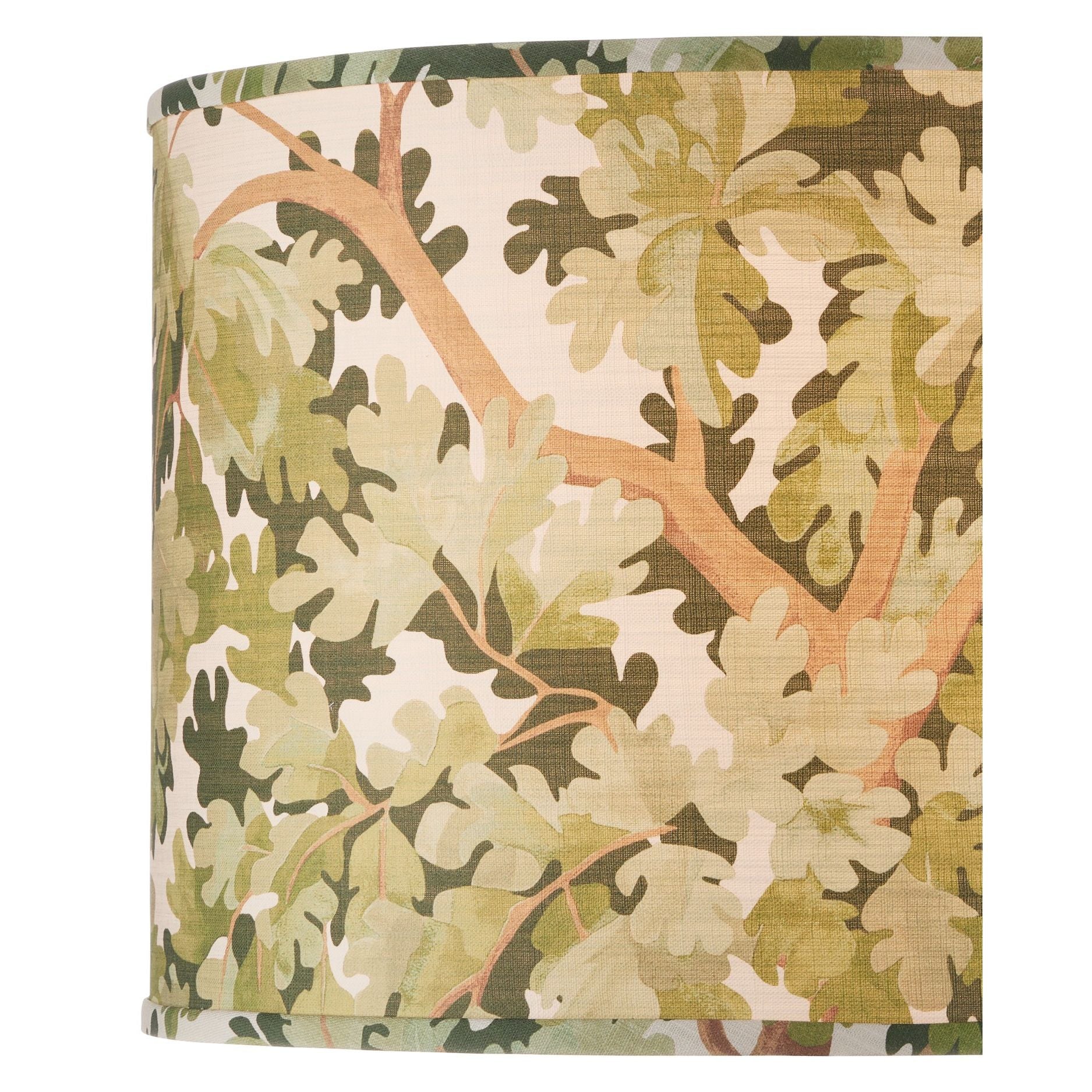 Currey and Company - 0900-6012 - Lamp Shade - Woodland - Green / Brown / Ivory