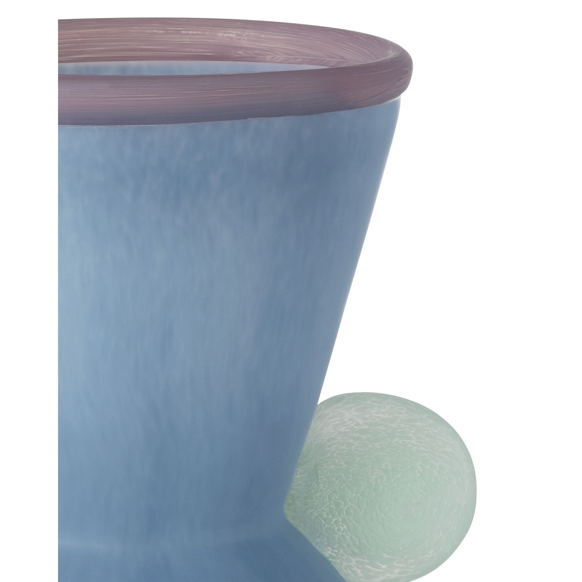 Currey and Company - 1200-0988 - Vase - Vassily Vases Set of 3 - Light Purple / Light Blue / Dark Blue