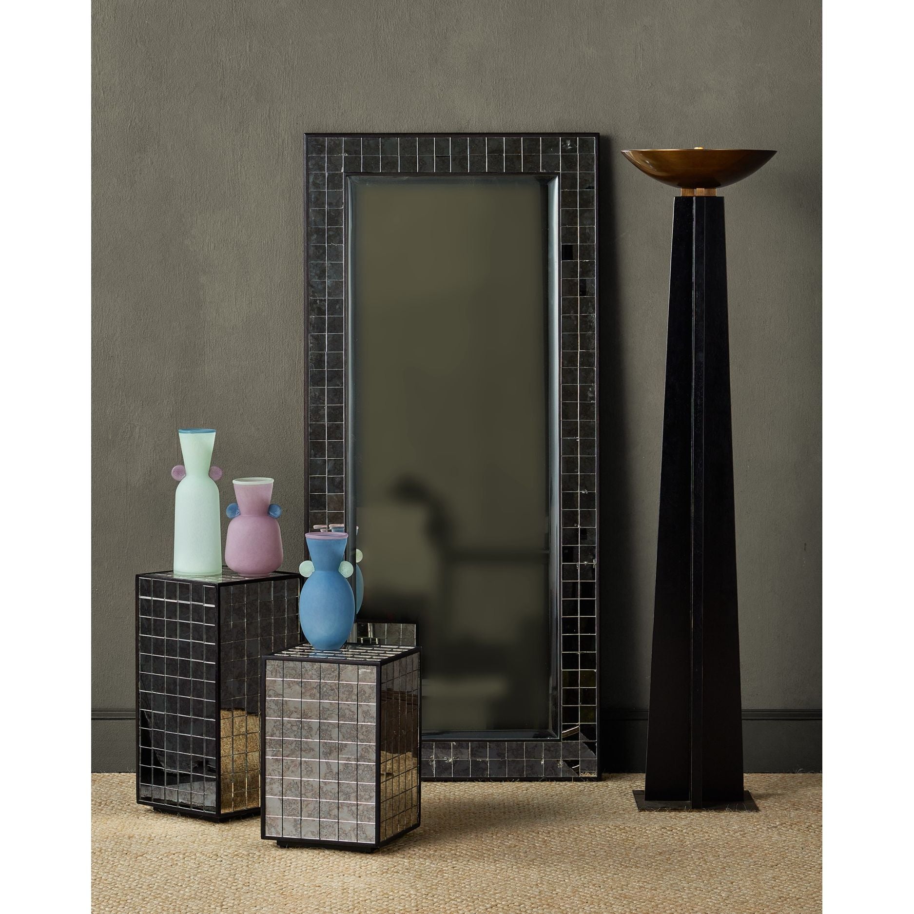 Currey and Company - 1200-0988 - Vase - Vassily Vases Set of 3 - Light Purple / Light Blue / Dark Blue