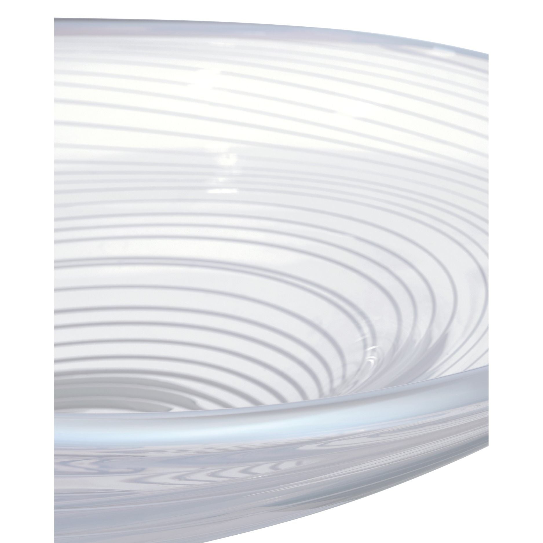 Currey and Company - 1200-0991 - Bowl - Bonaventure Bowl - White / Clear