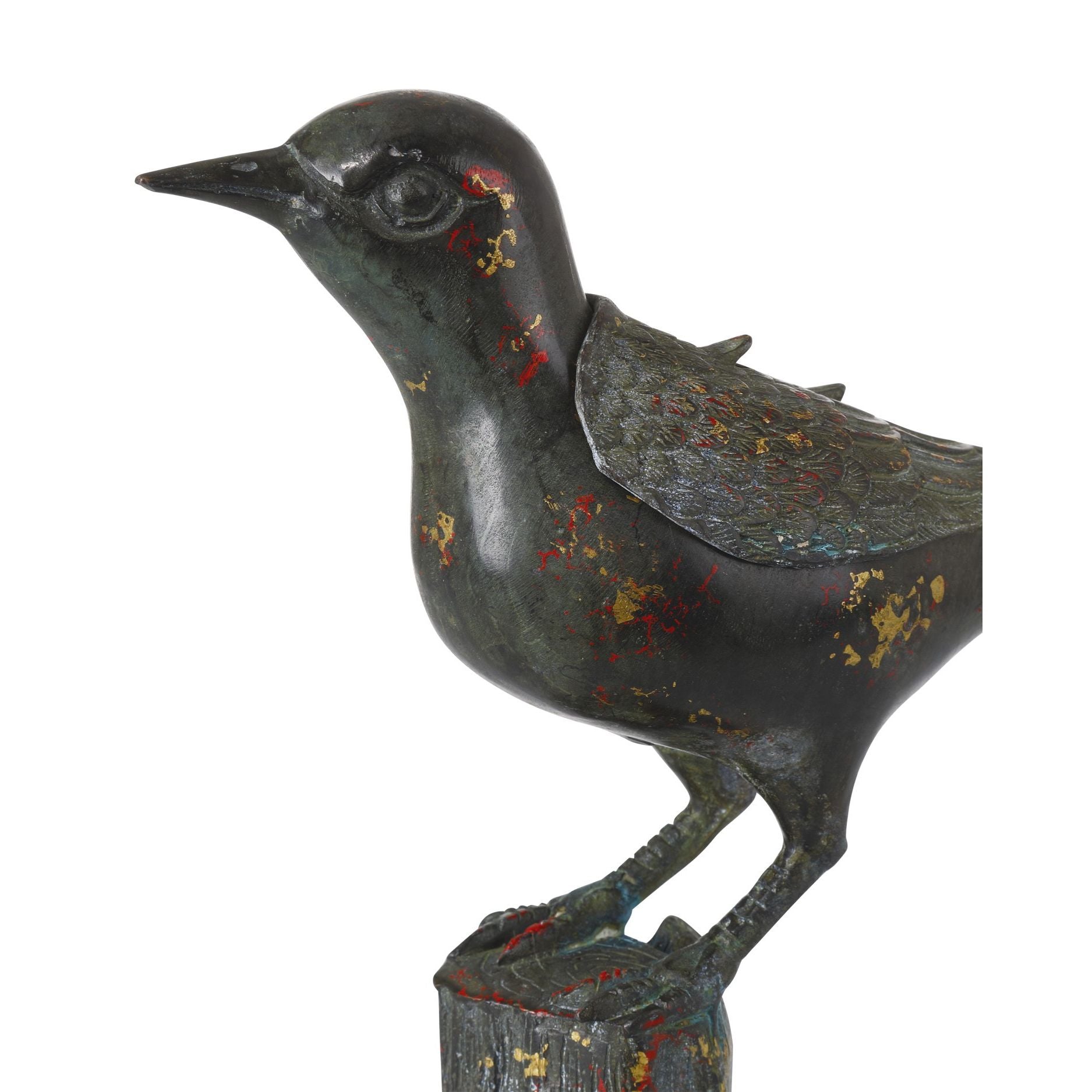 Currey and Company - 1200-0992 - Sculpture - Dynastie Han - Bronze foncé