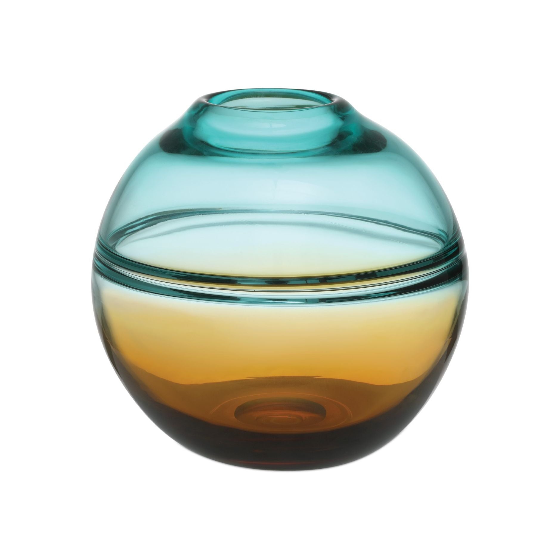 Currey and Company - 1200-1011 - Vase - Tapio Vase Set of 3 - Aqua Blue / Amber / Green