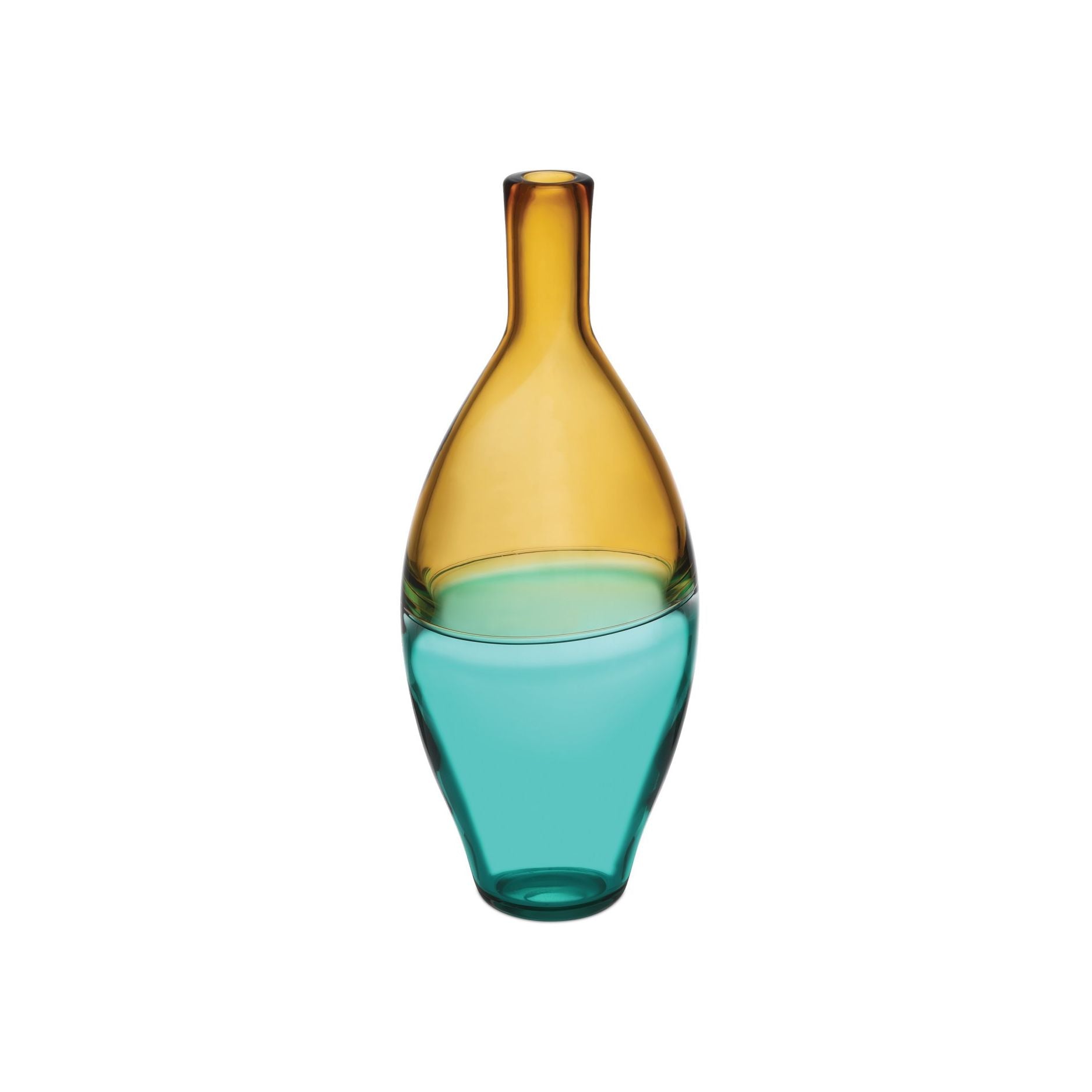 Currey and Company - 1200-1011 - Vase - Tapio Vase Set of 3 - Aqua Blue / Amber / Green