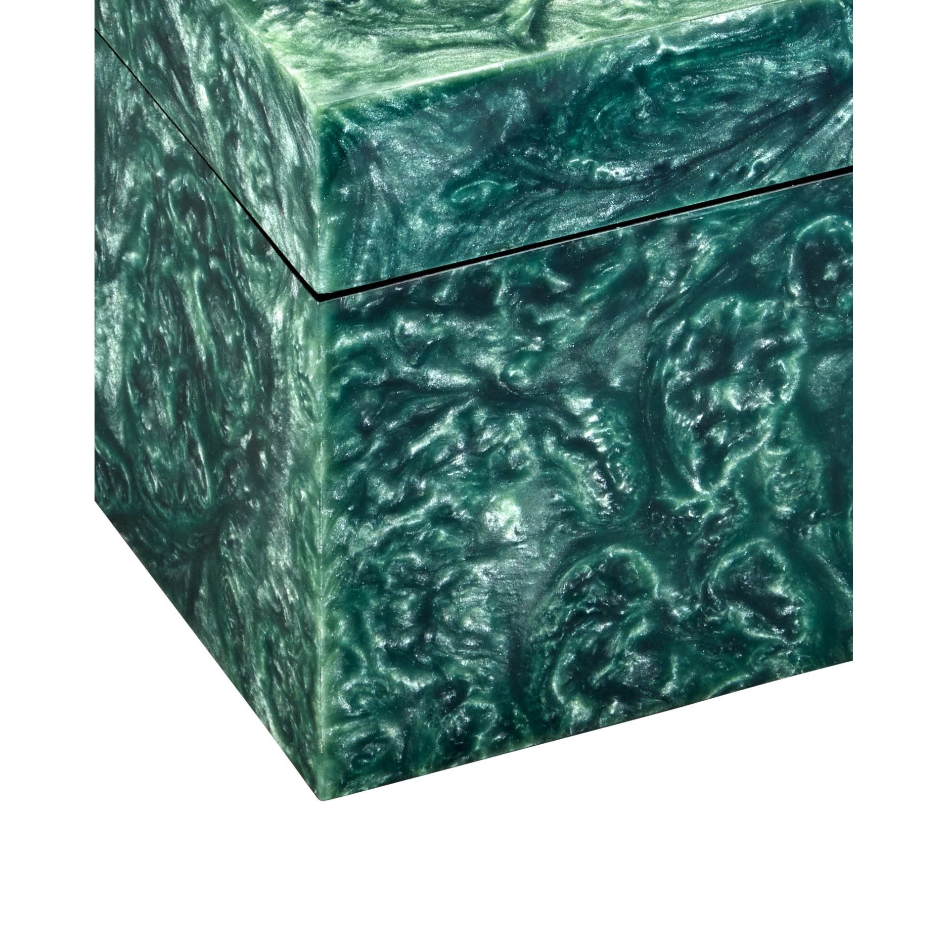 Currey and Company - 1200-1023 - Boîte - Rina - Turquoise
