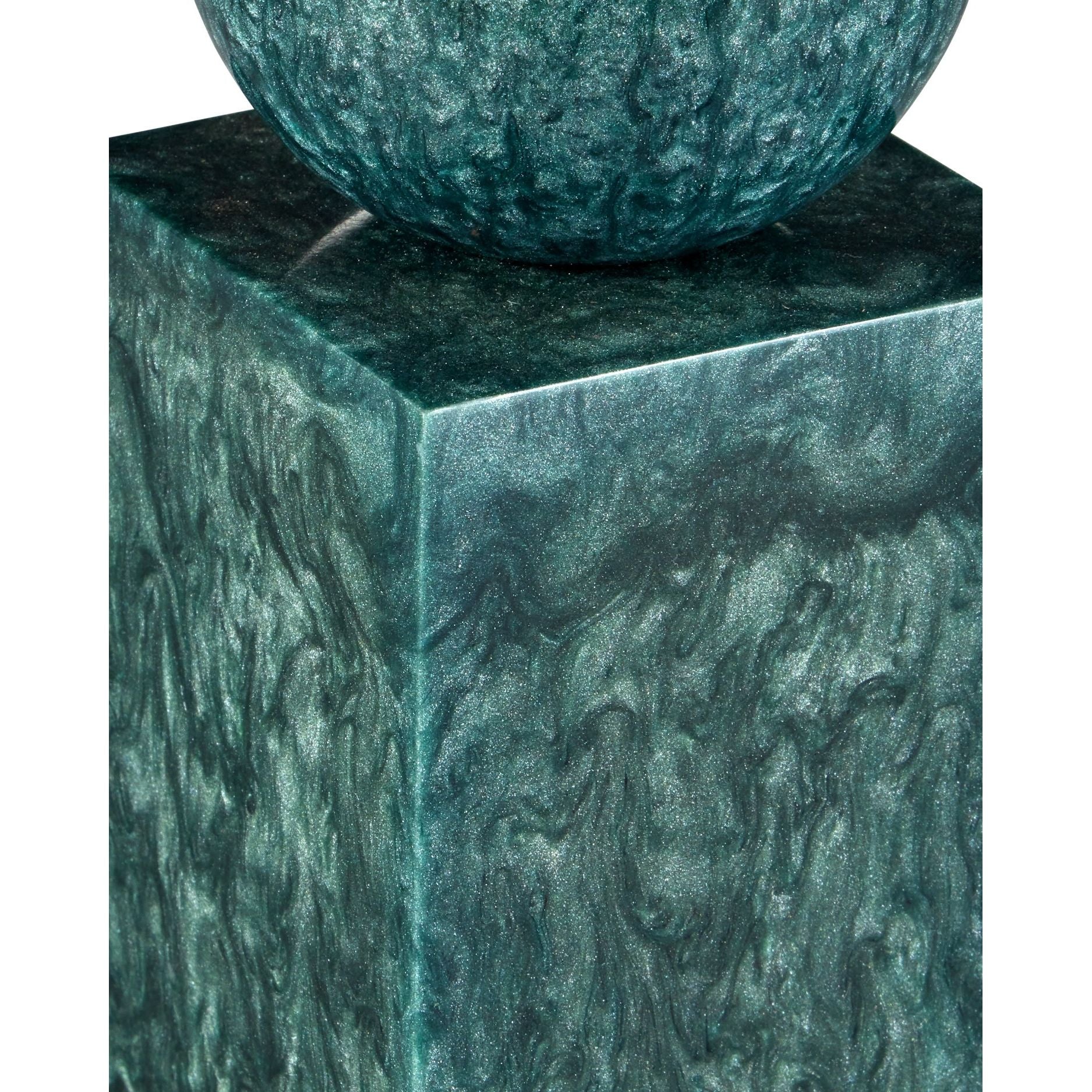 Currey and Company - 1200-1026 - Ensemble de 2 objets - Nova - Turquoise
