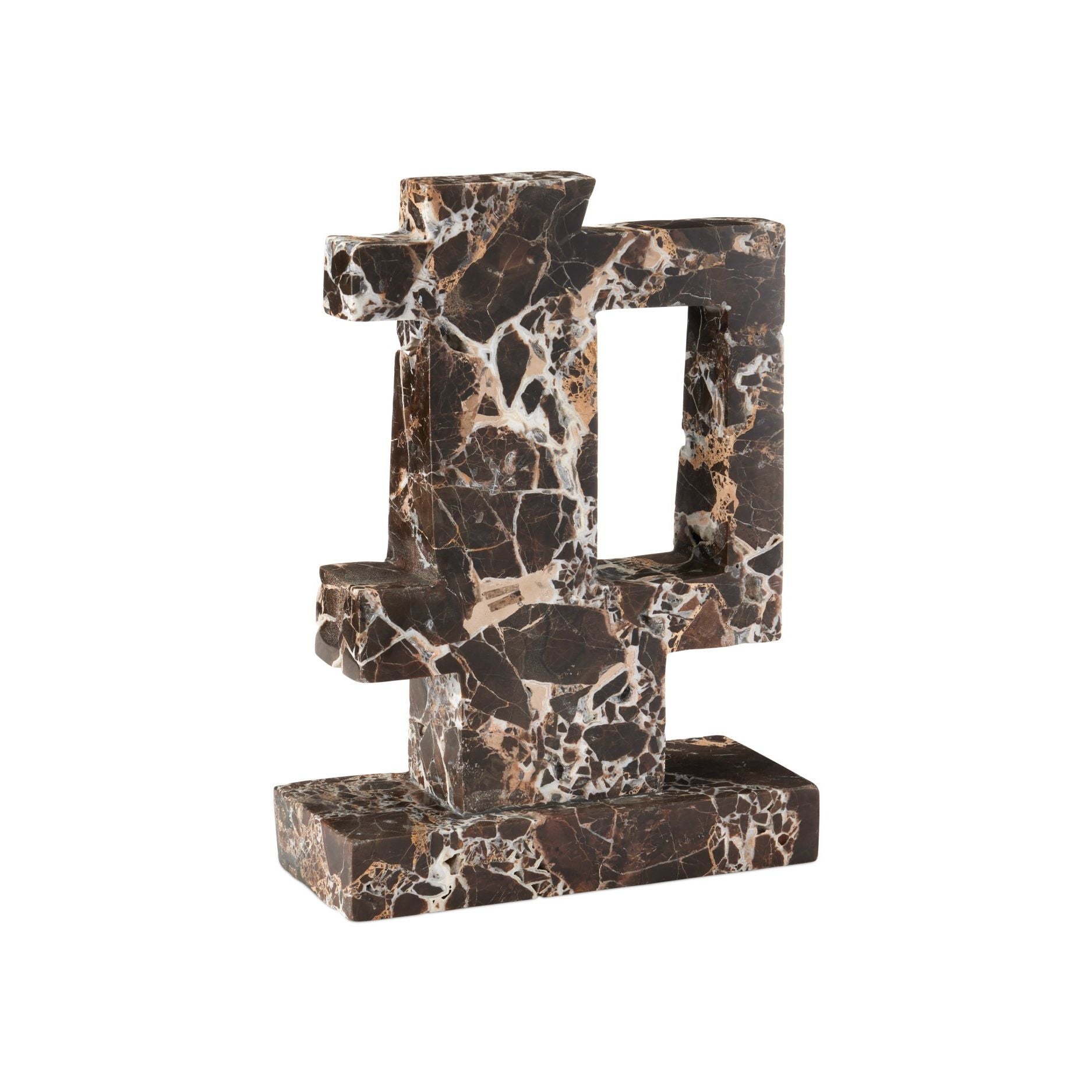 Currey and Company - 1200-1030 - Objet - Marbre Blount - Naturel