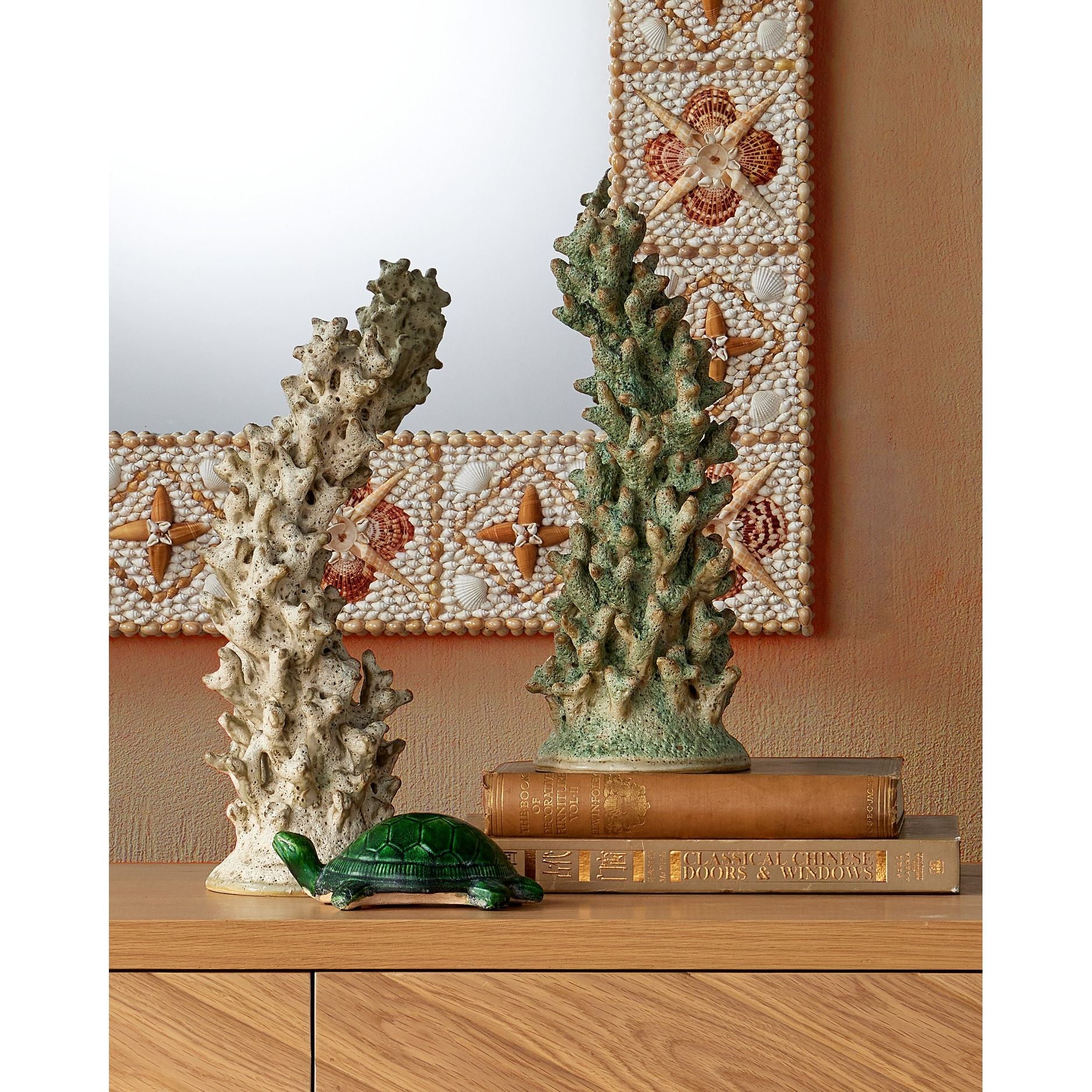 Currey and Company - 1200-1044 - Object - Staghorn - White