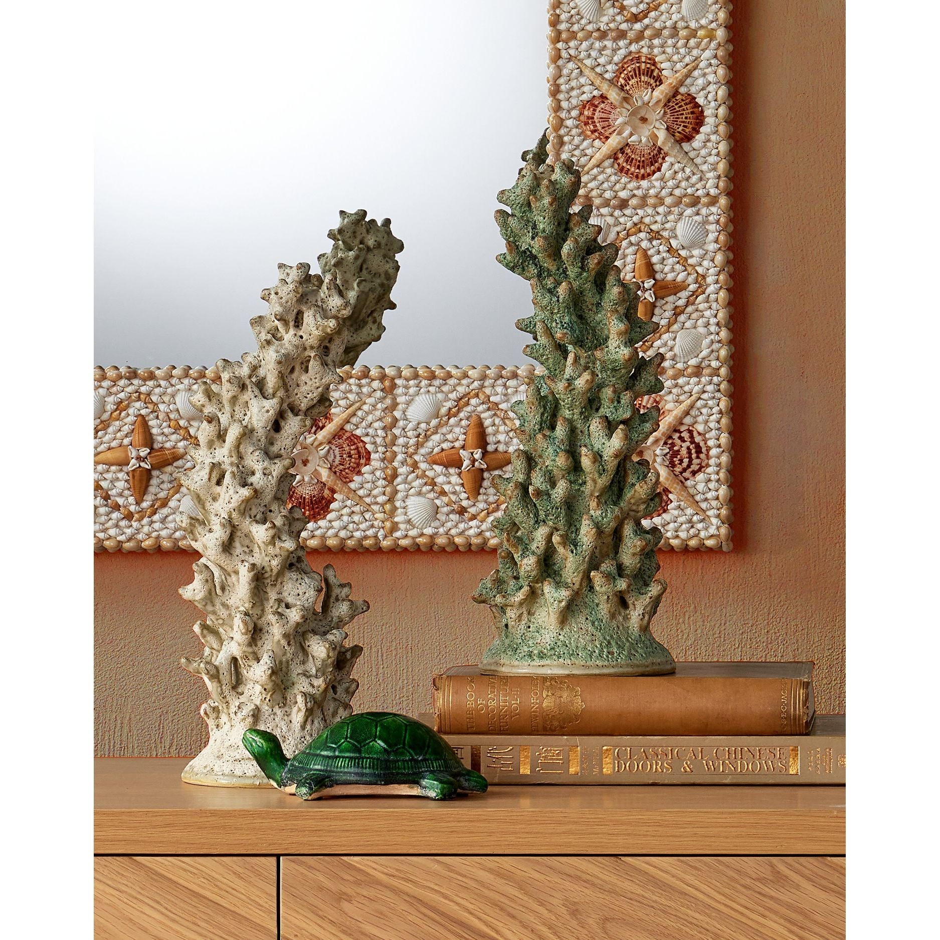 Currey and Company - 1200-1045 - Object - Staghorn - Green