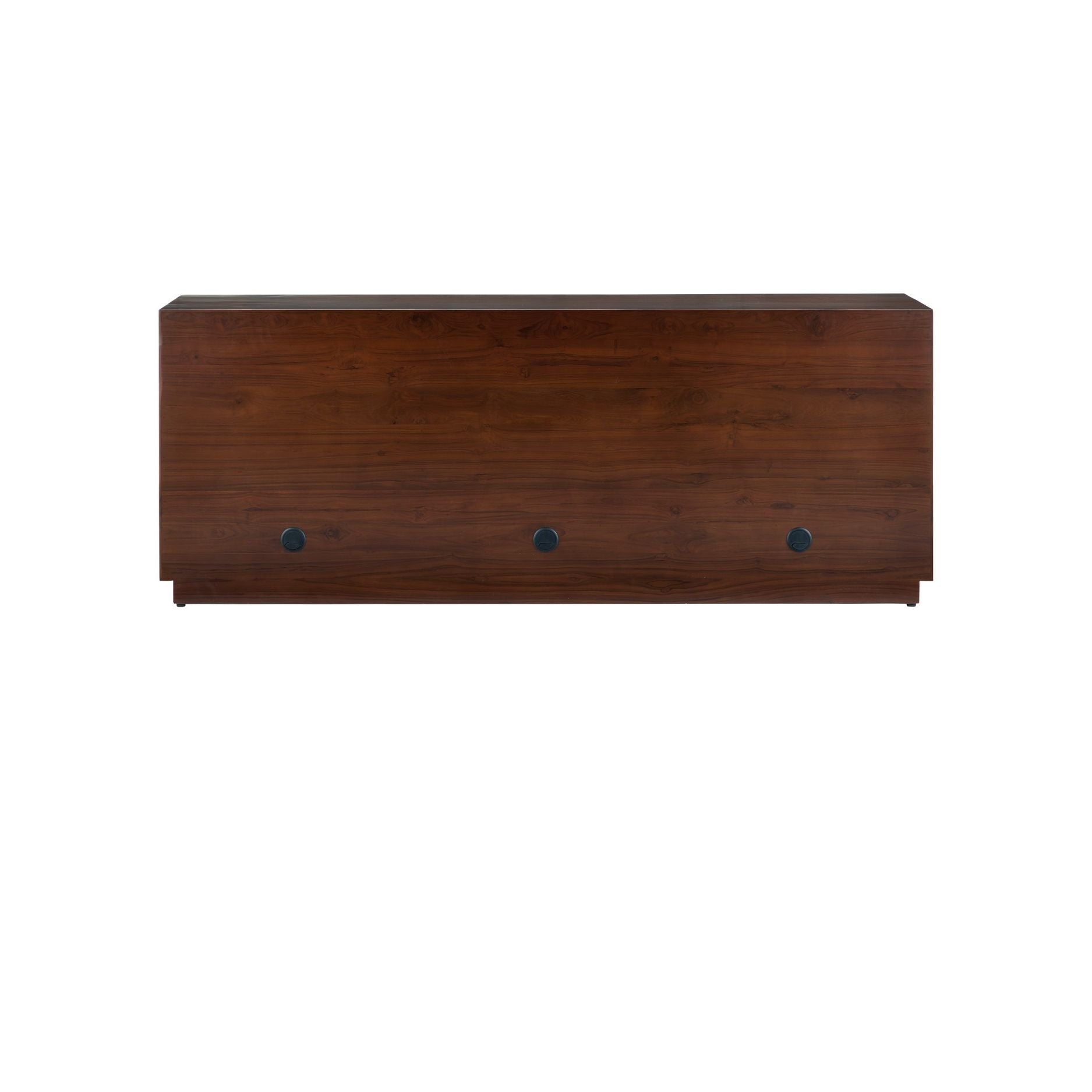 Currey and Company - 3000-0324 - Crédence - Jardin - Noyer / Laiton antique