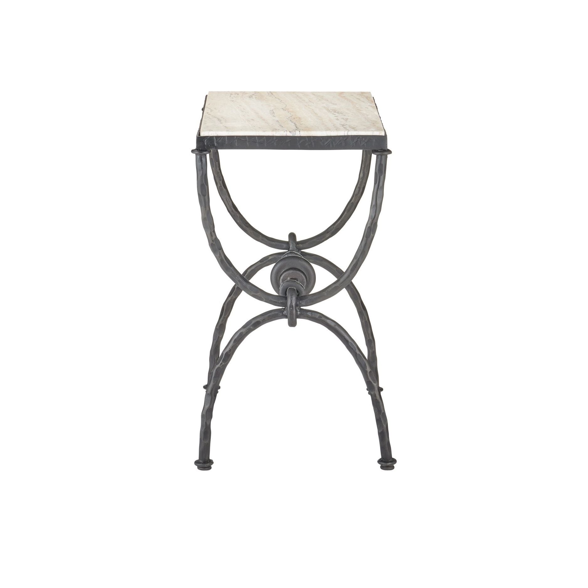Currey and Company - 4000-0243 - Table d'appoint - Agora - Bronze naturel/rustique