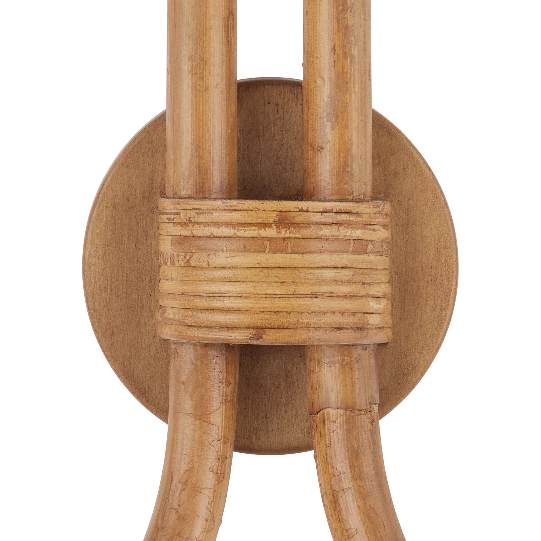 Currey and Company - 5000-0280 - Deux lumières Murale - Samsara - Naturel / Tannage selle