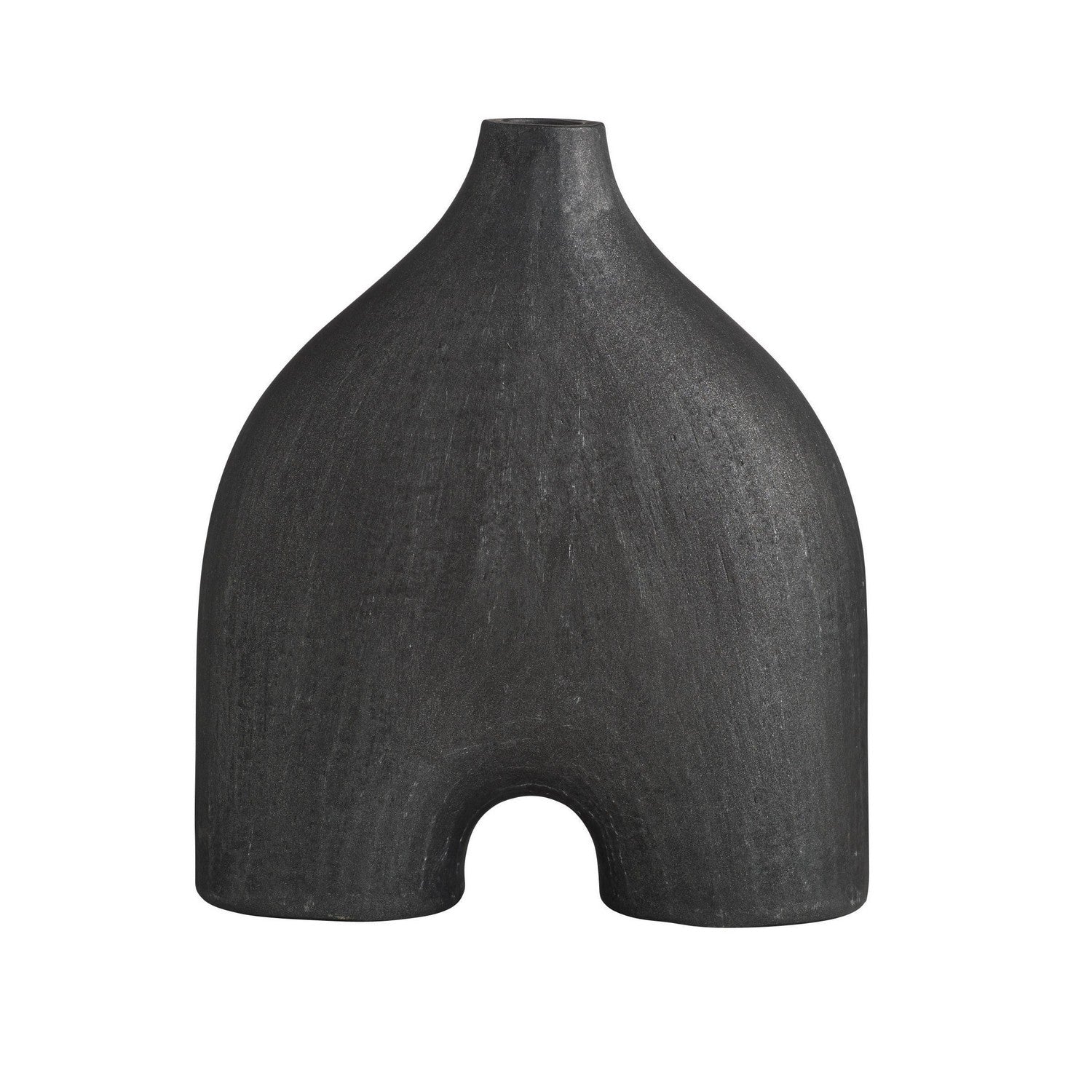 Arteriors - ASS05 - Sculpture - Jeffrey - Gris anthracite mat