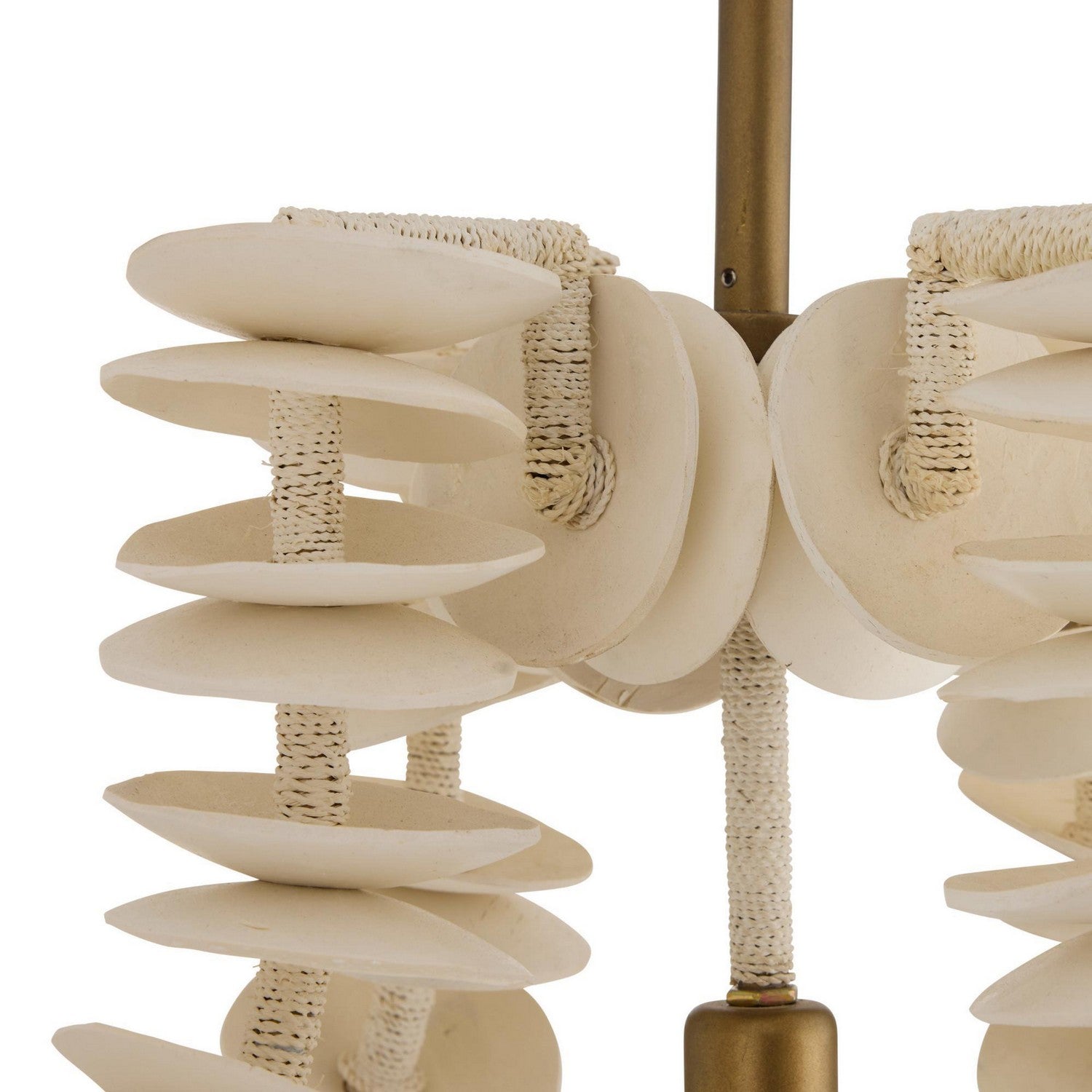 Arteriors - DLS16 - Huit lumières linéaires Suspendu - Kalama - Ivoire