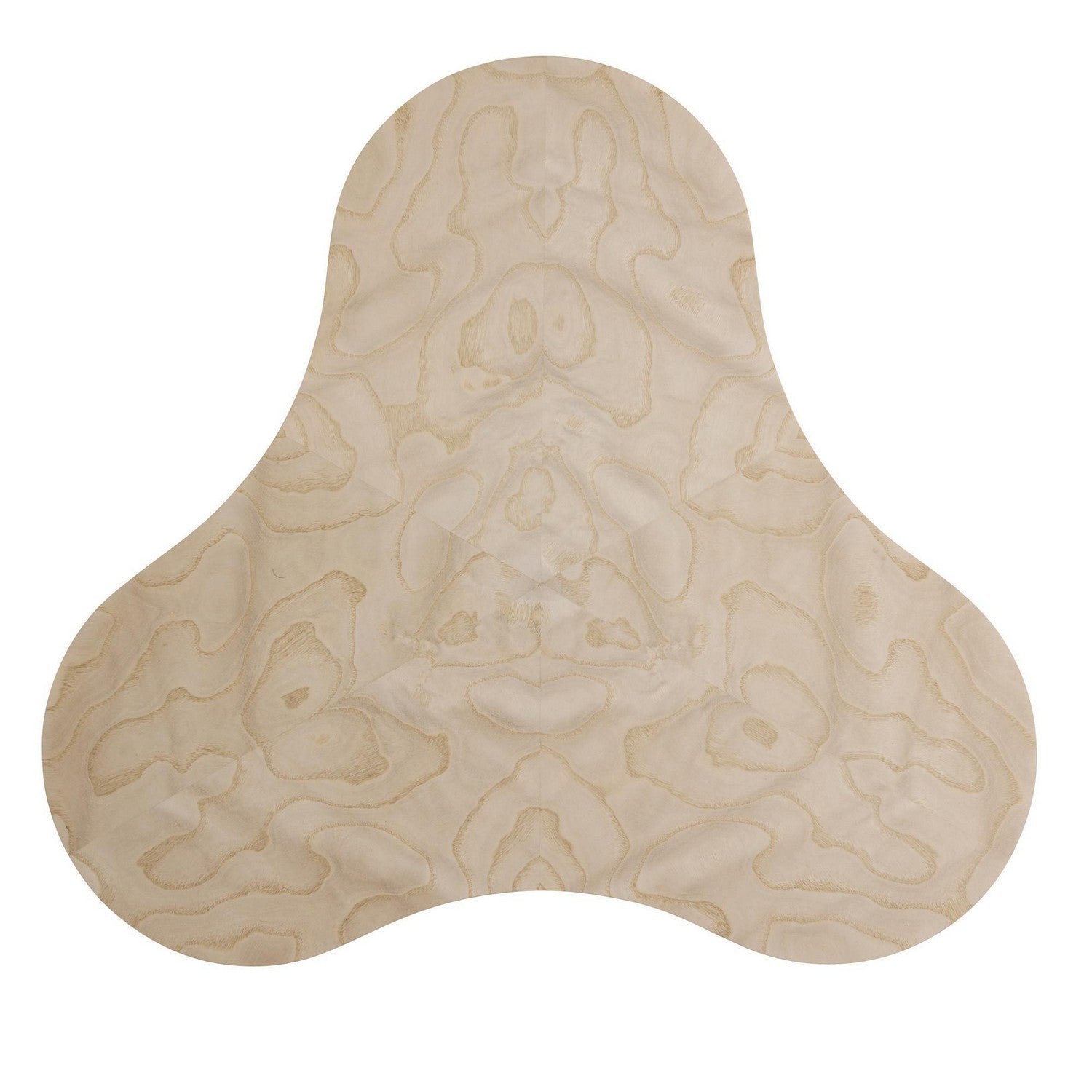 Arteriors - FES15 - Table d'appoint - Jojo - Loupe beige clair