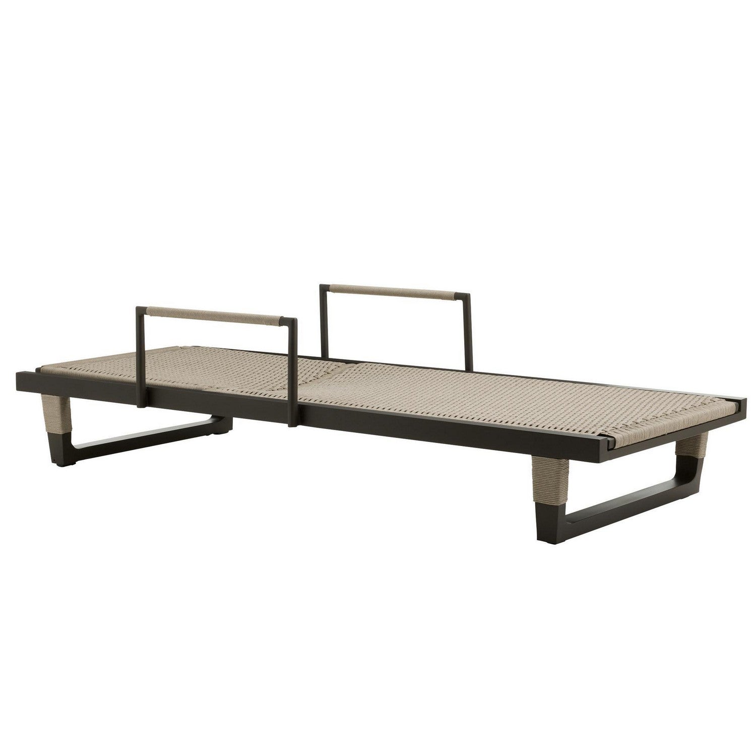 Arteriors - FTS03 - Chaise longue d'extérieur avec accoudoirs - Daytona - Buff