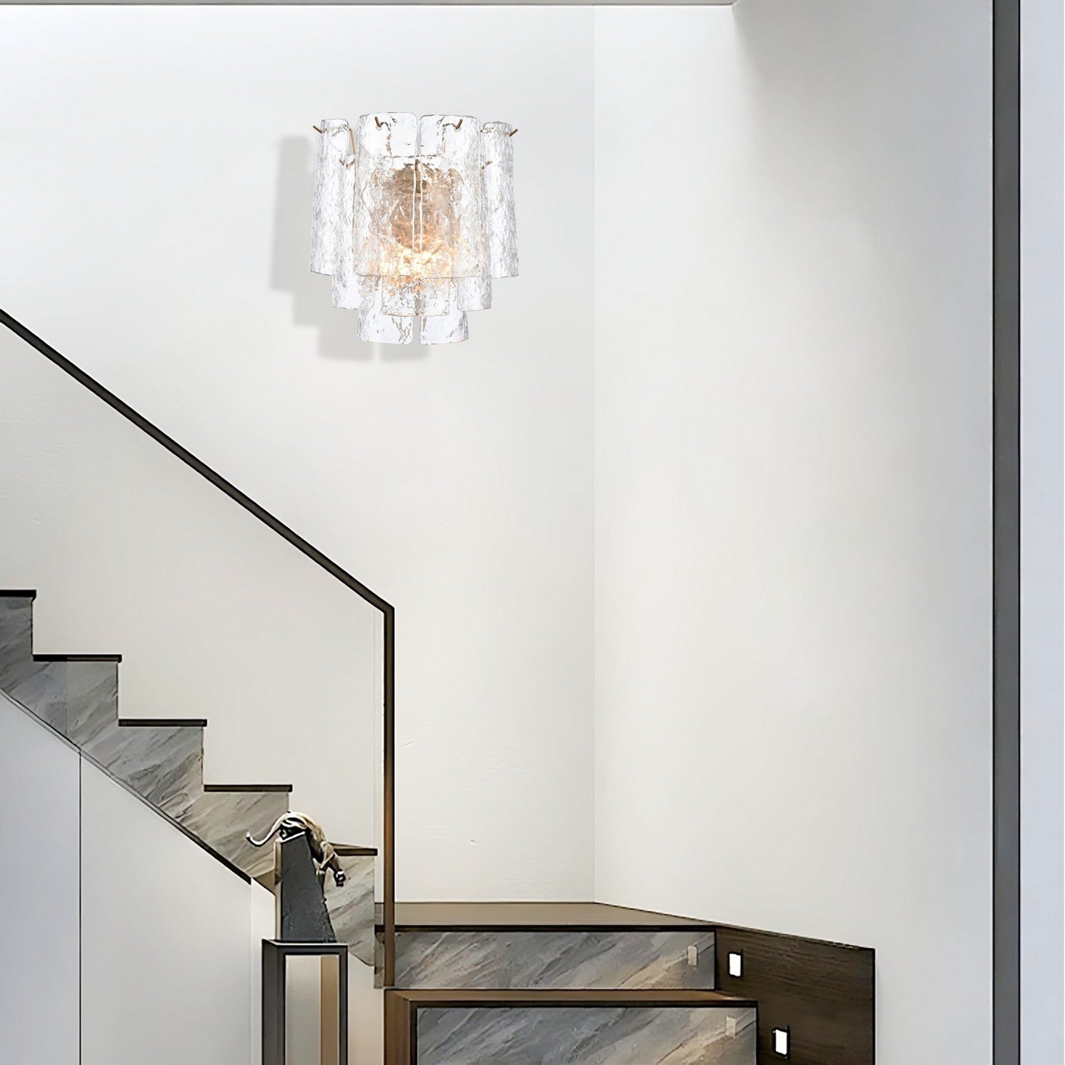 Arabela Lighting - 85164-2 - Two Light Wall Sconce - Fire and Ice - Lacquered Gold