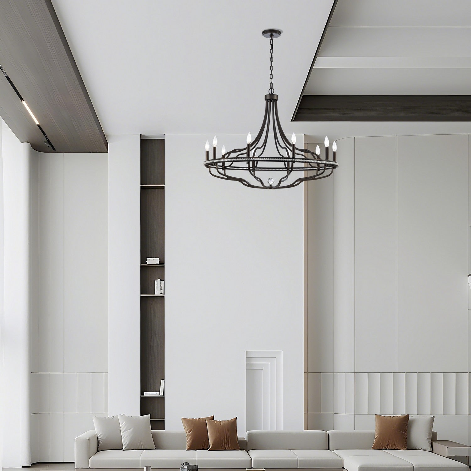 Arabela Lighting - 85153-10 - Ten Light Chandelier - Tuscan - Dark Bronze