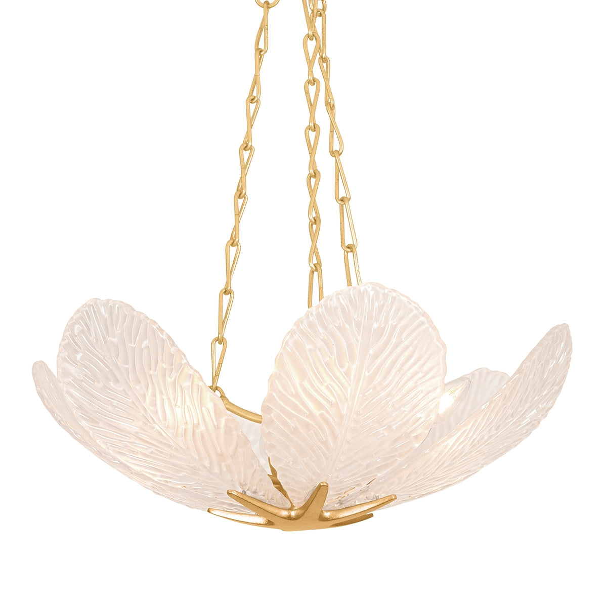 Corbett Lighting Canada - 538-24-VGL - Six lampes Suspendu - Galène - Feuille d'or vintage