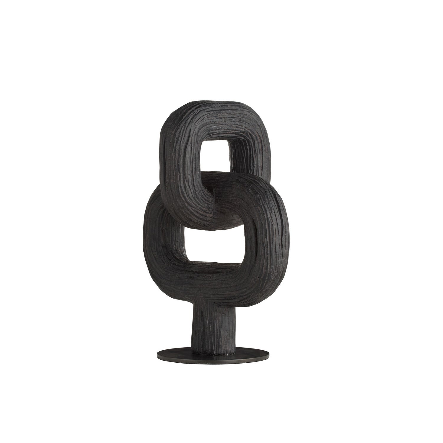 Arteriors - ASC41 - Sculptures, Ensemble de 2 - Merritt - Ébène