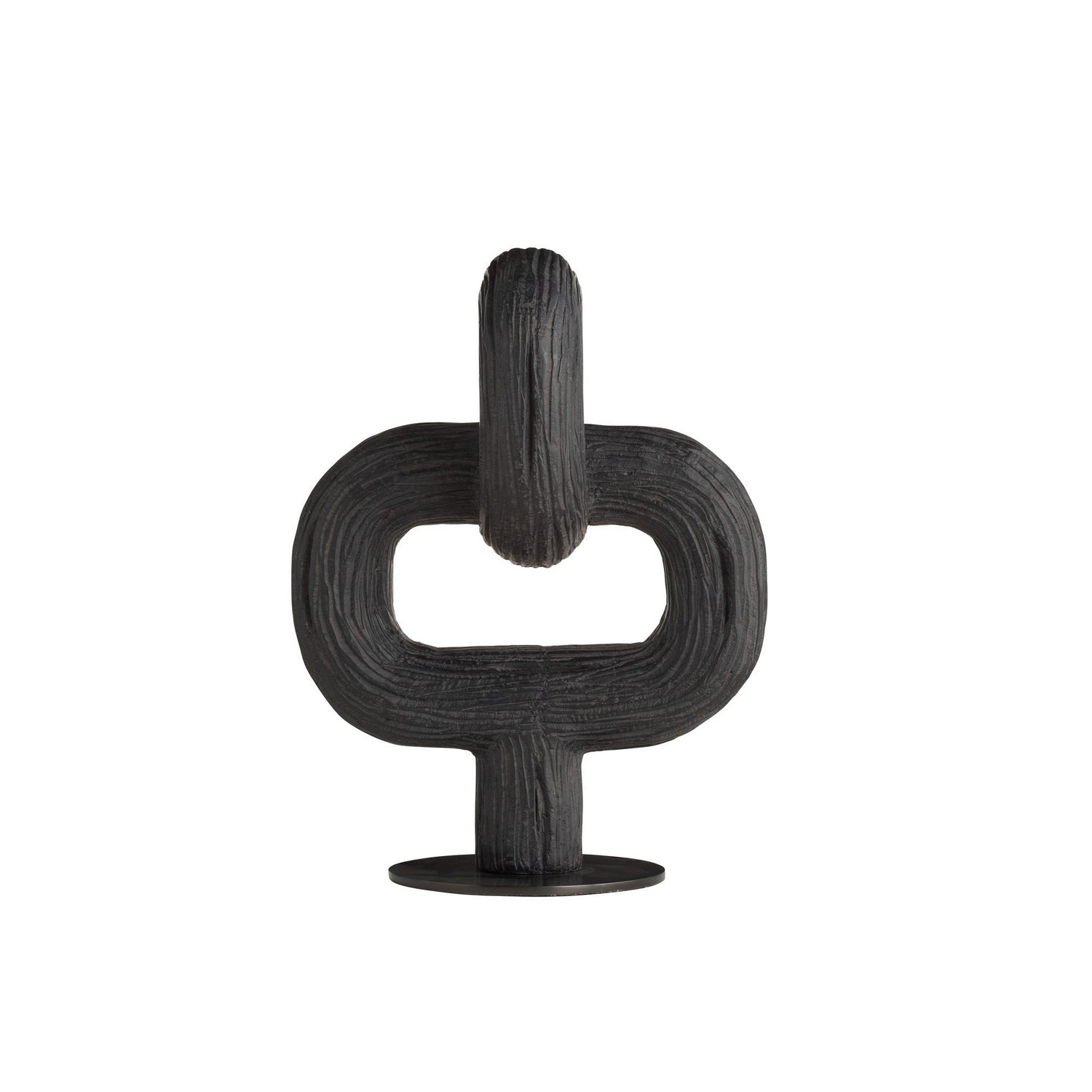 Arteriors - ASC41 - Sculptures, Ensemble de 2 - Merritt - Ébène