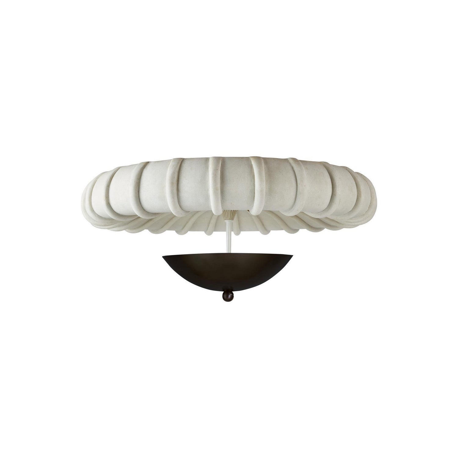 Arteriors - DFC19 - Trois Lumières Plafonnier - Camella - Ivoire