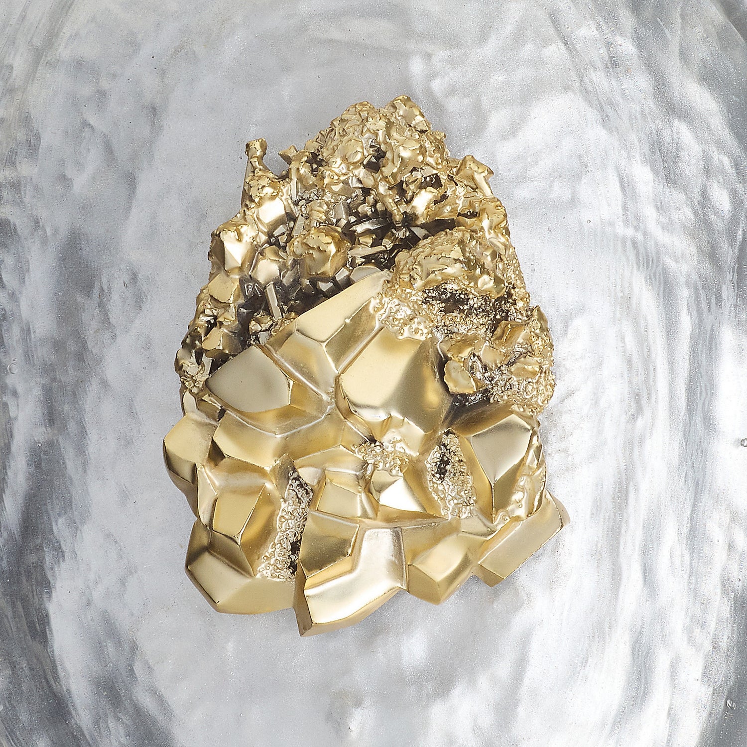 Arteriors - DWC84 - LED Murale - Gnome - Feuille d'argent